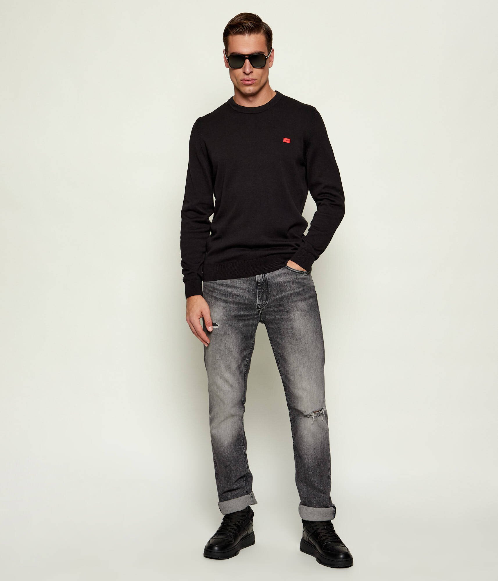 HUGO Pulover San Cassius | Regular Fit
