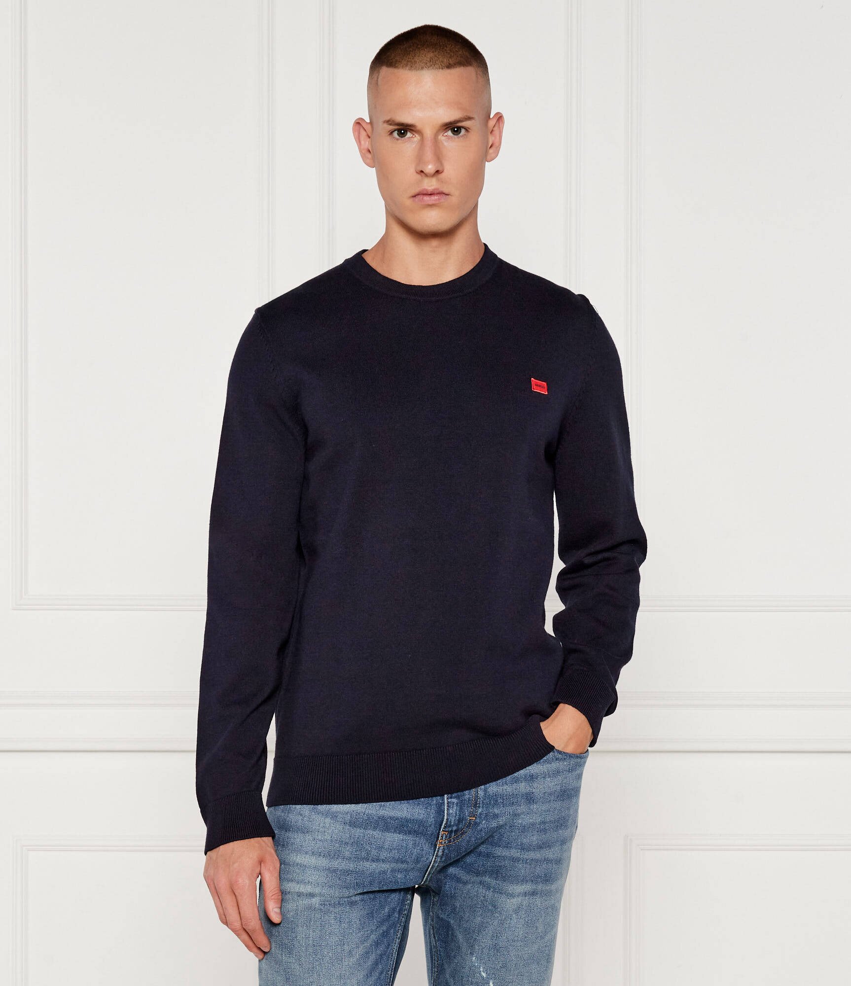 HUGO Pulover San Cassius | Regular Fit