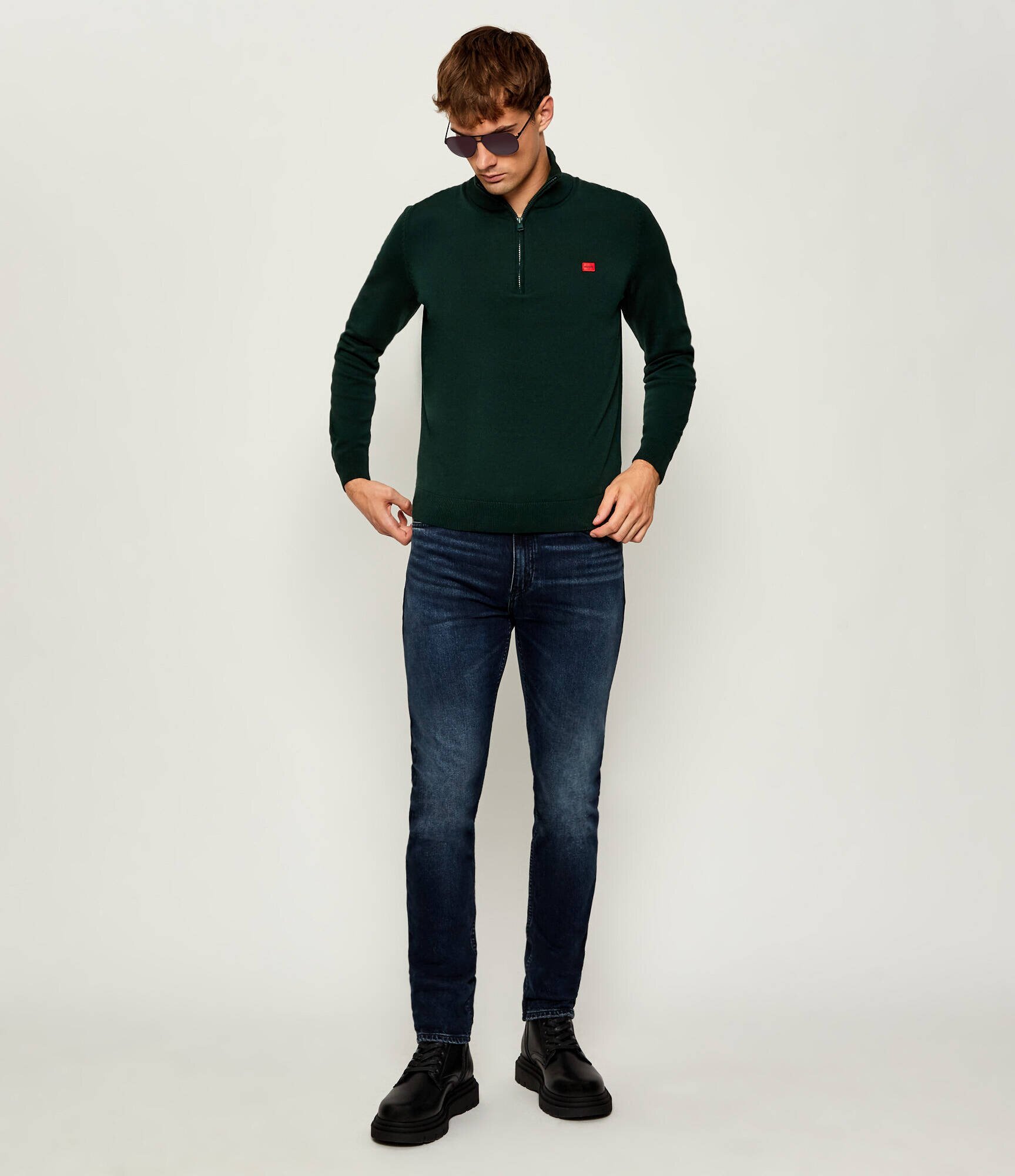 HUGO Pulover San Quintus-C | regular fit