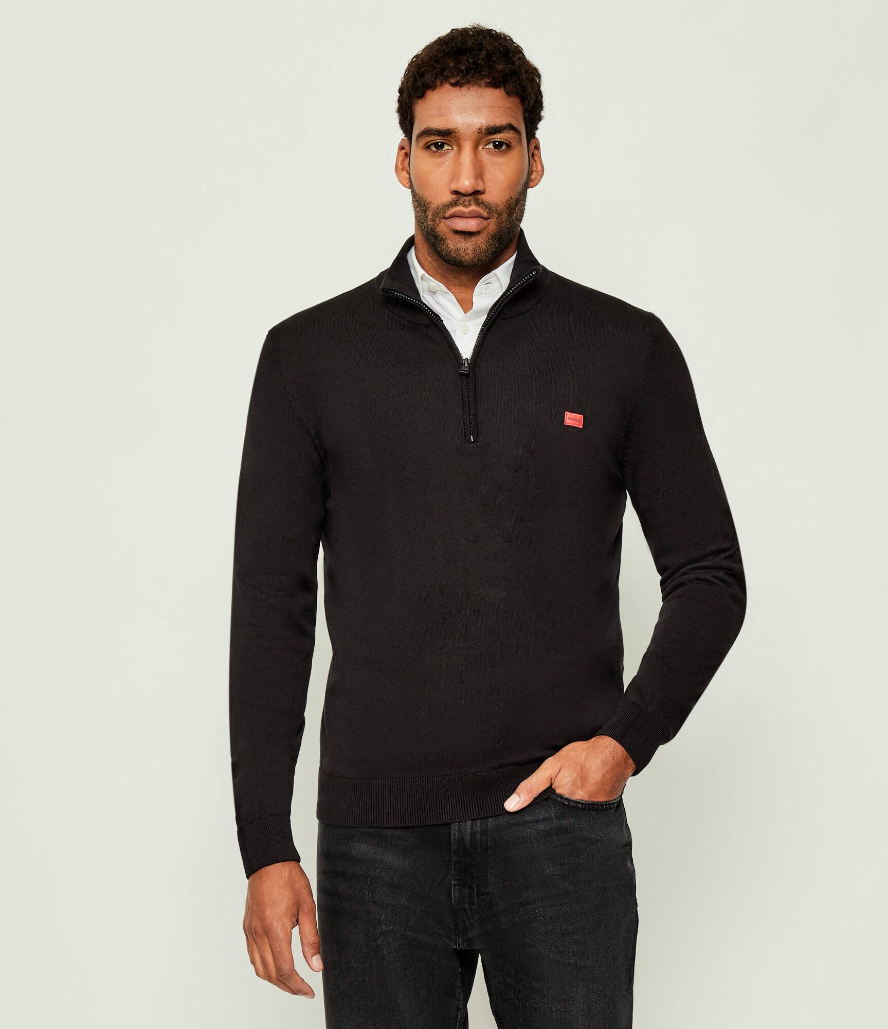 HUGO Pulover San Quintus-C | Regular Fit