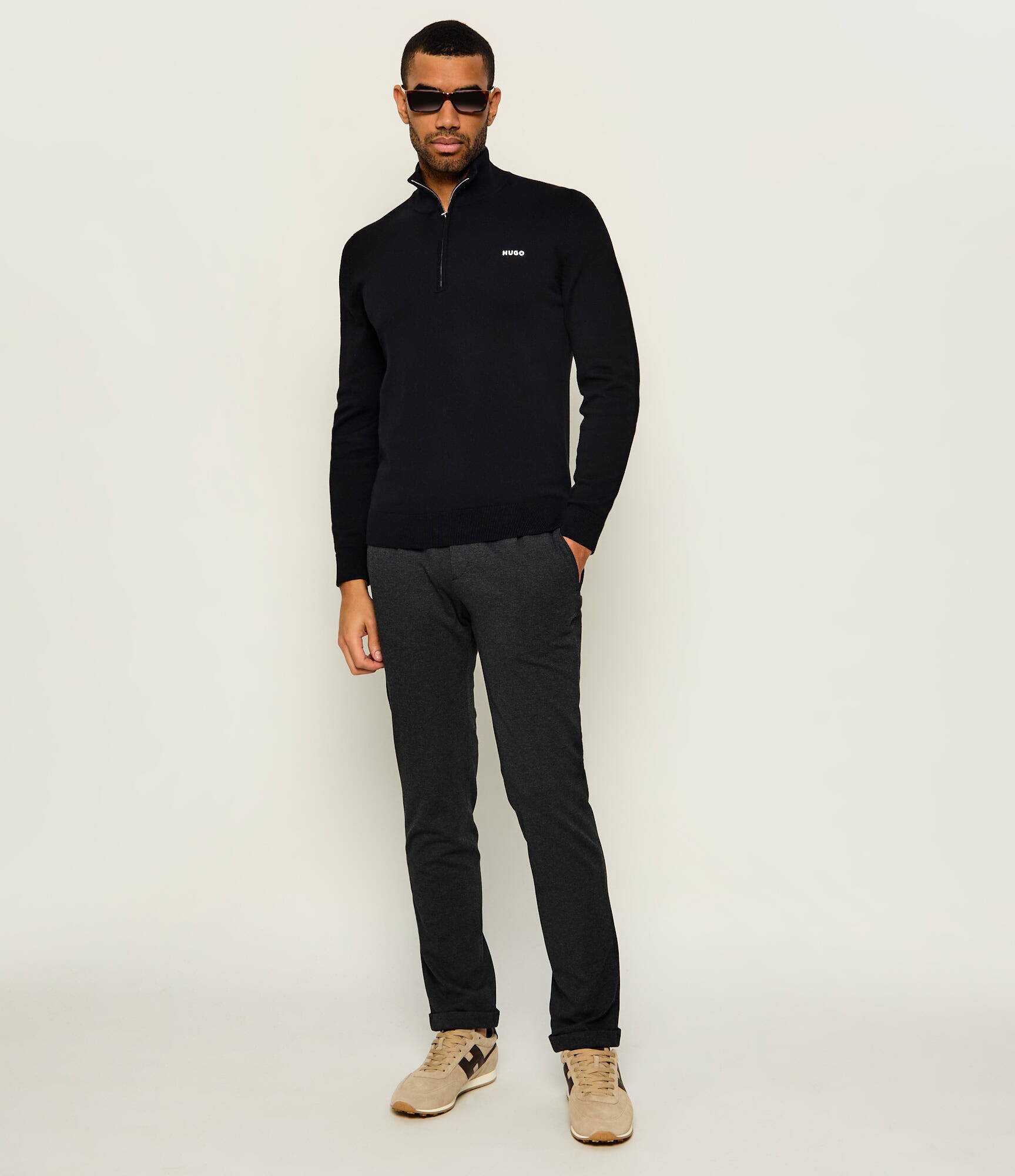 HUGO Pulover San Quintus-C2 | regular fit