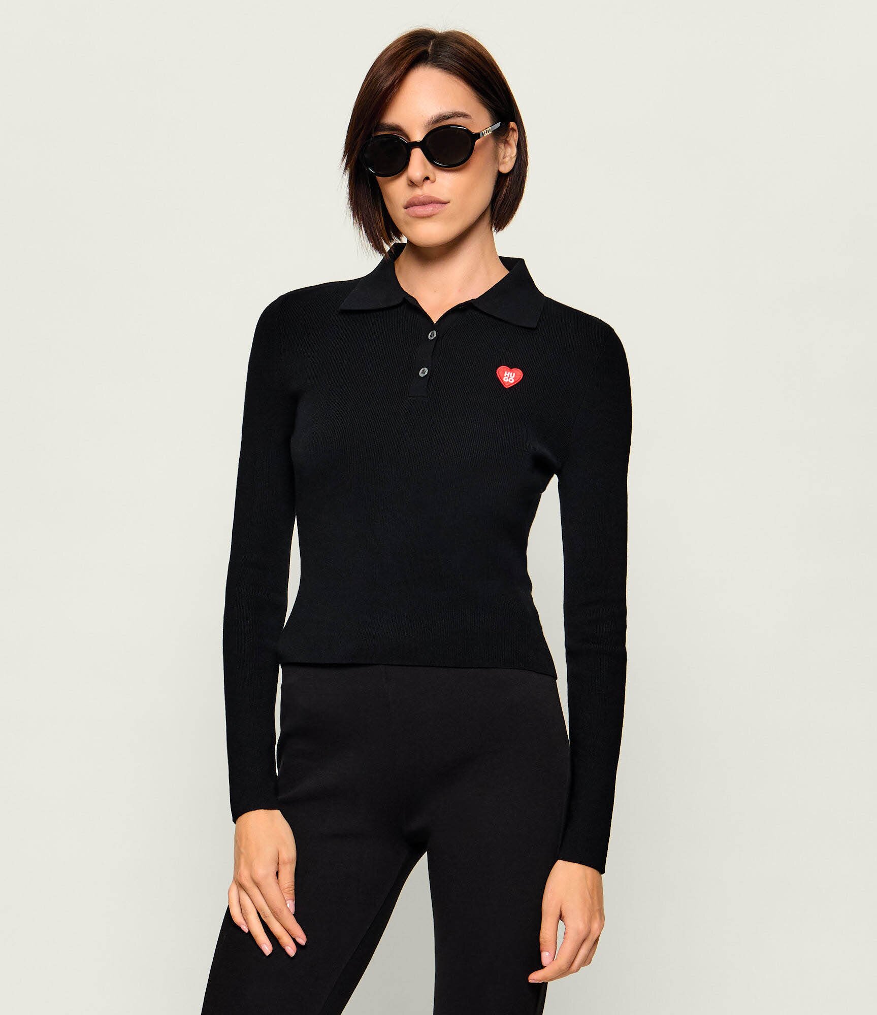 HUGO Pulover Sareplinny | Slim Fit