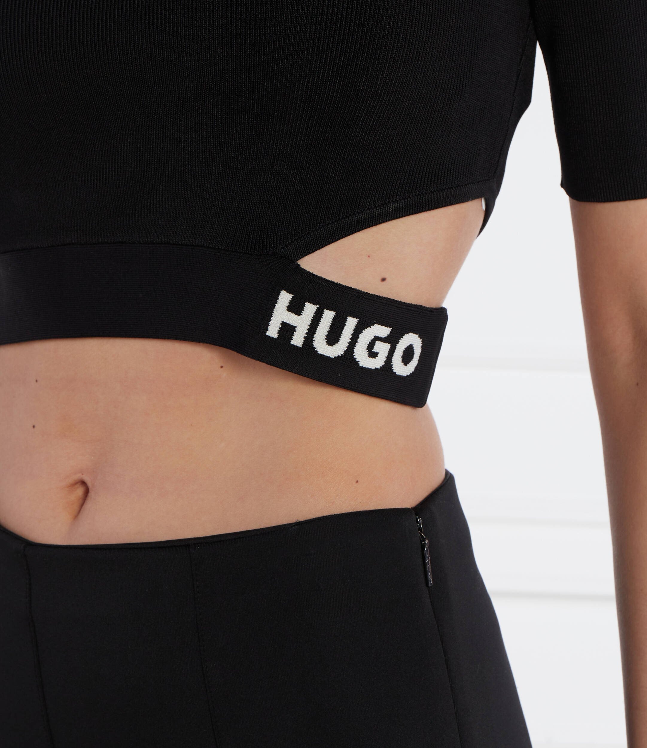 HUGO Pulover Satchina | Cropped Fit