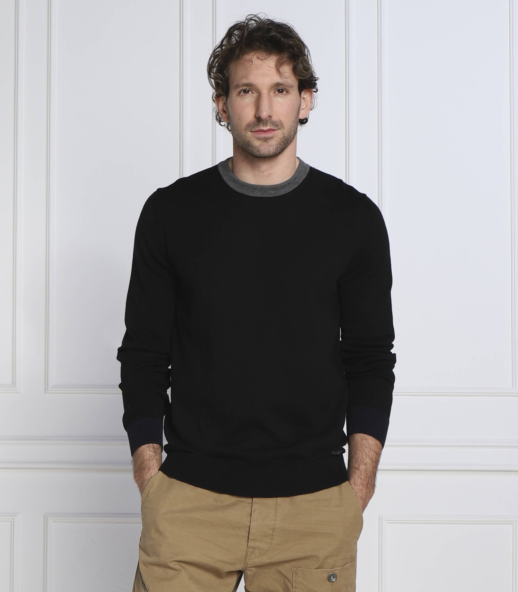 HUGO Pulover Scasius | Regular Fit