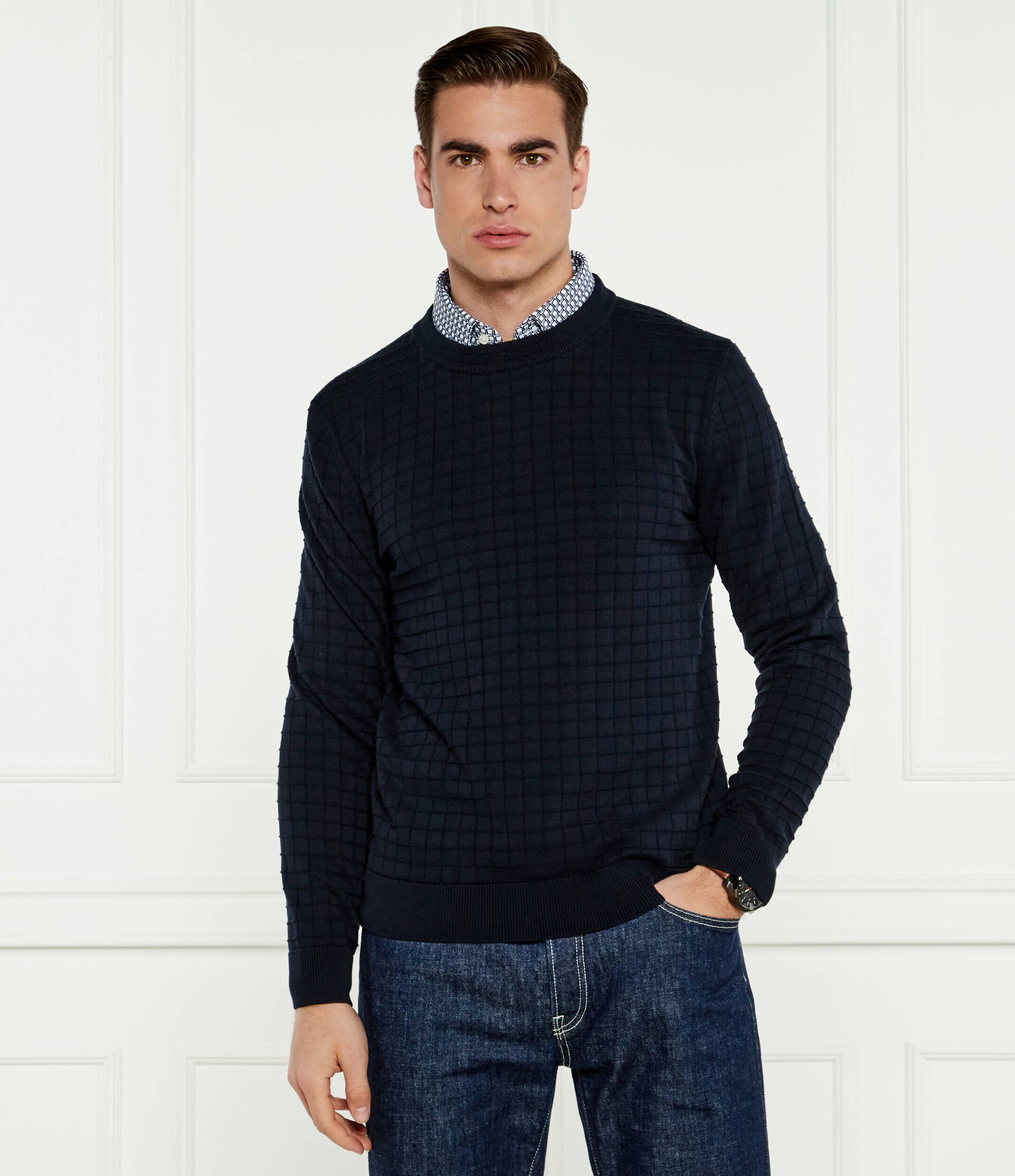 HUGO Pulover Scoult | Regular Fit