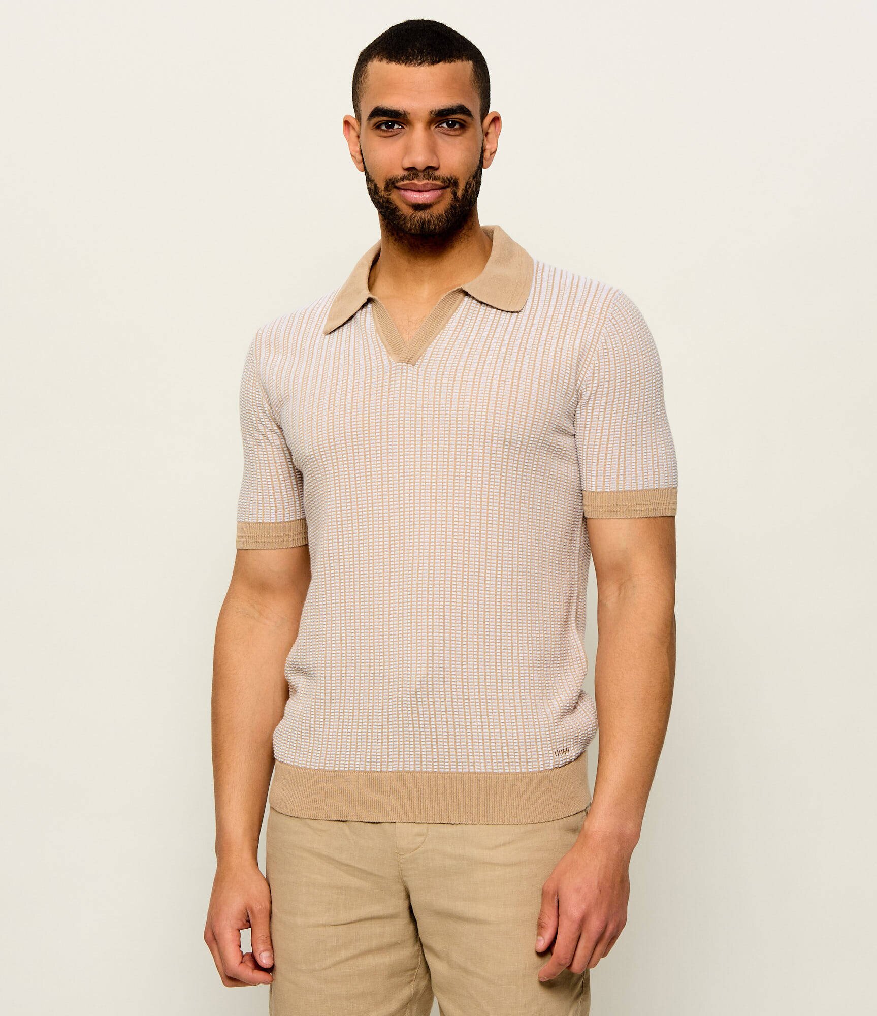 HUGO Pulover Seeroy | regular fit | cu adaos de in