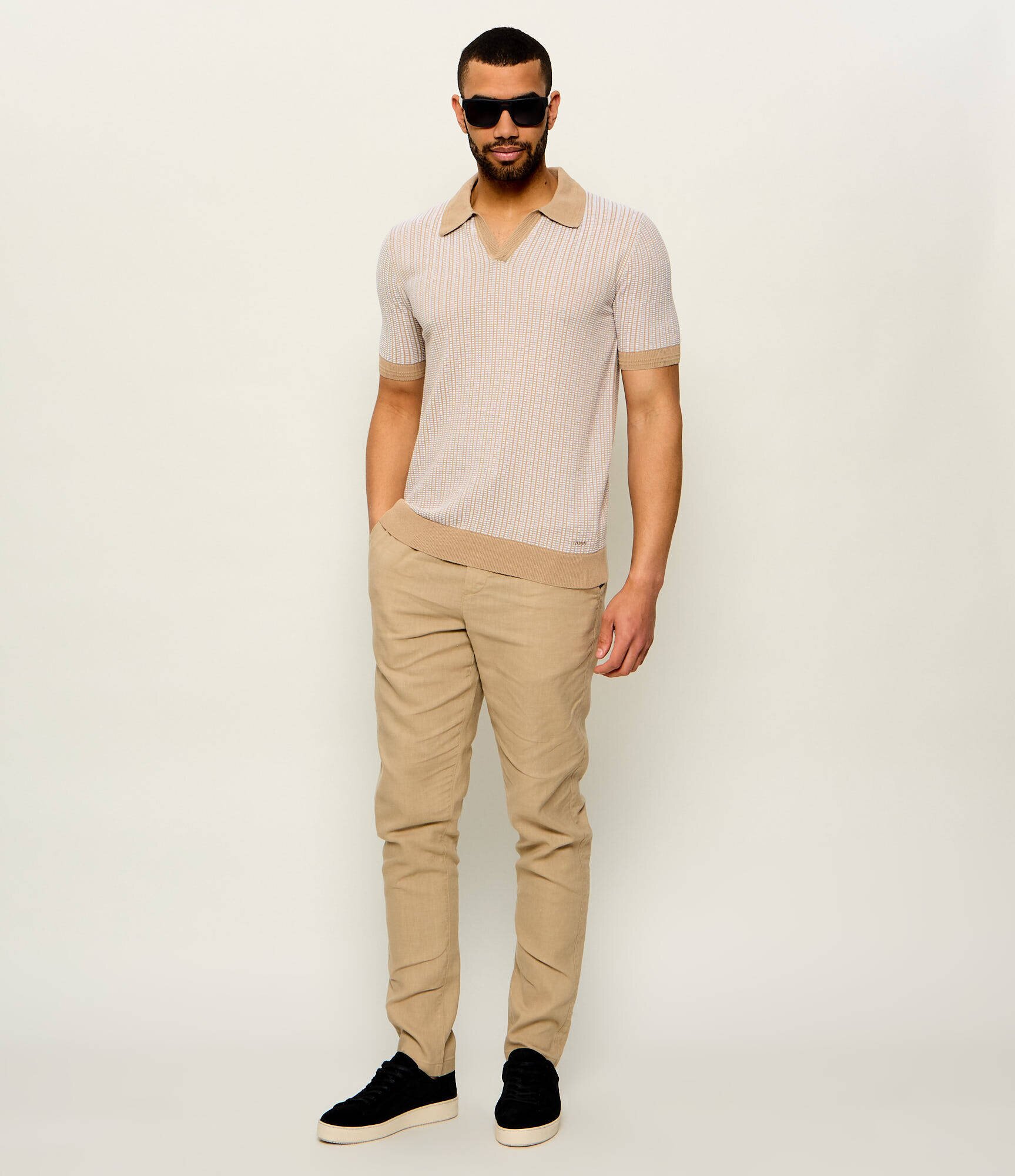 HUGO Pulover Seeroy | regular fit | cu adaos de in