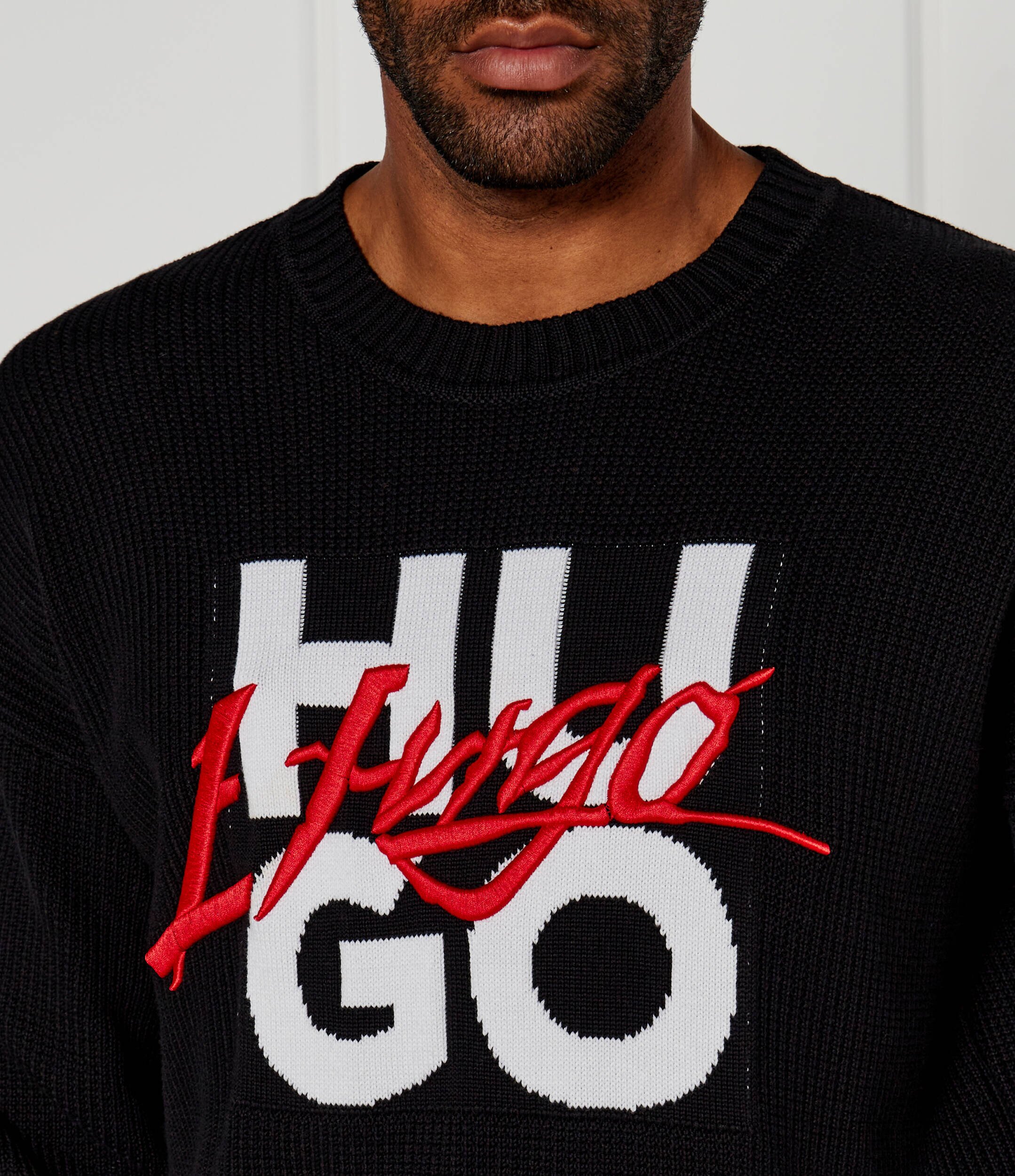 HUGO Pulover Semou | Loose fit