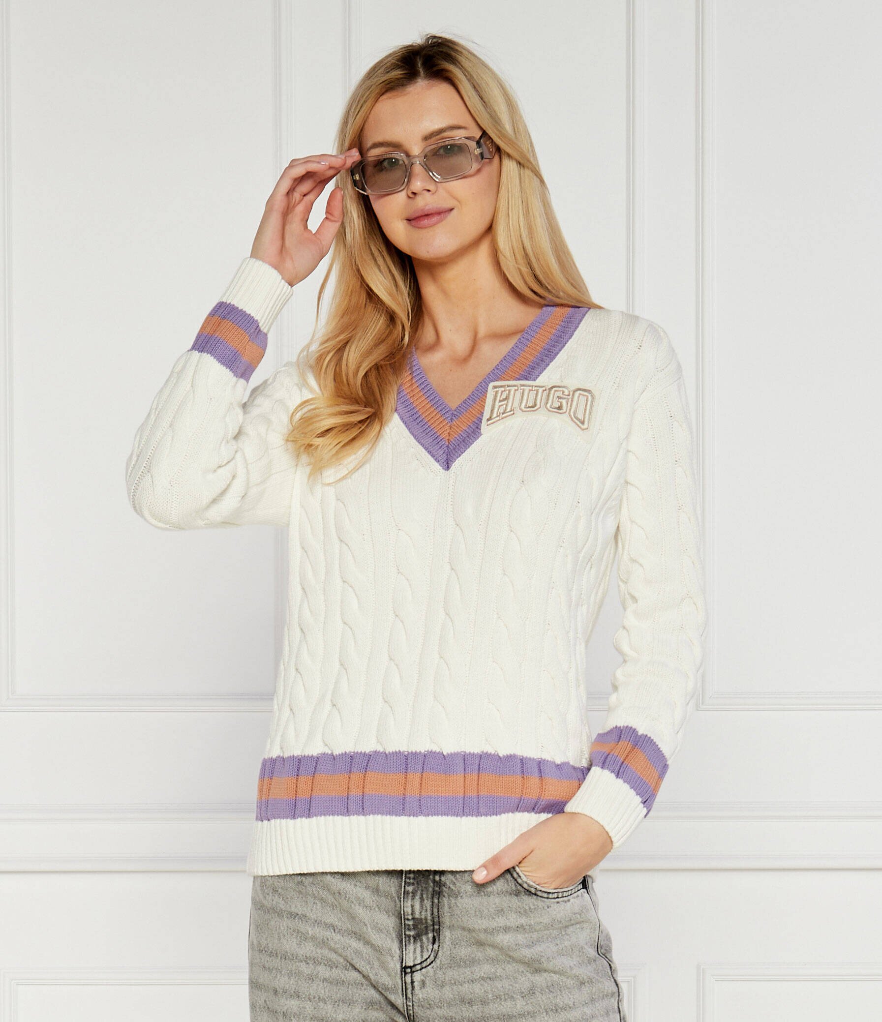 HUGO Pulover Sllarie | Regular Fit