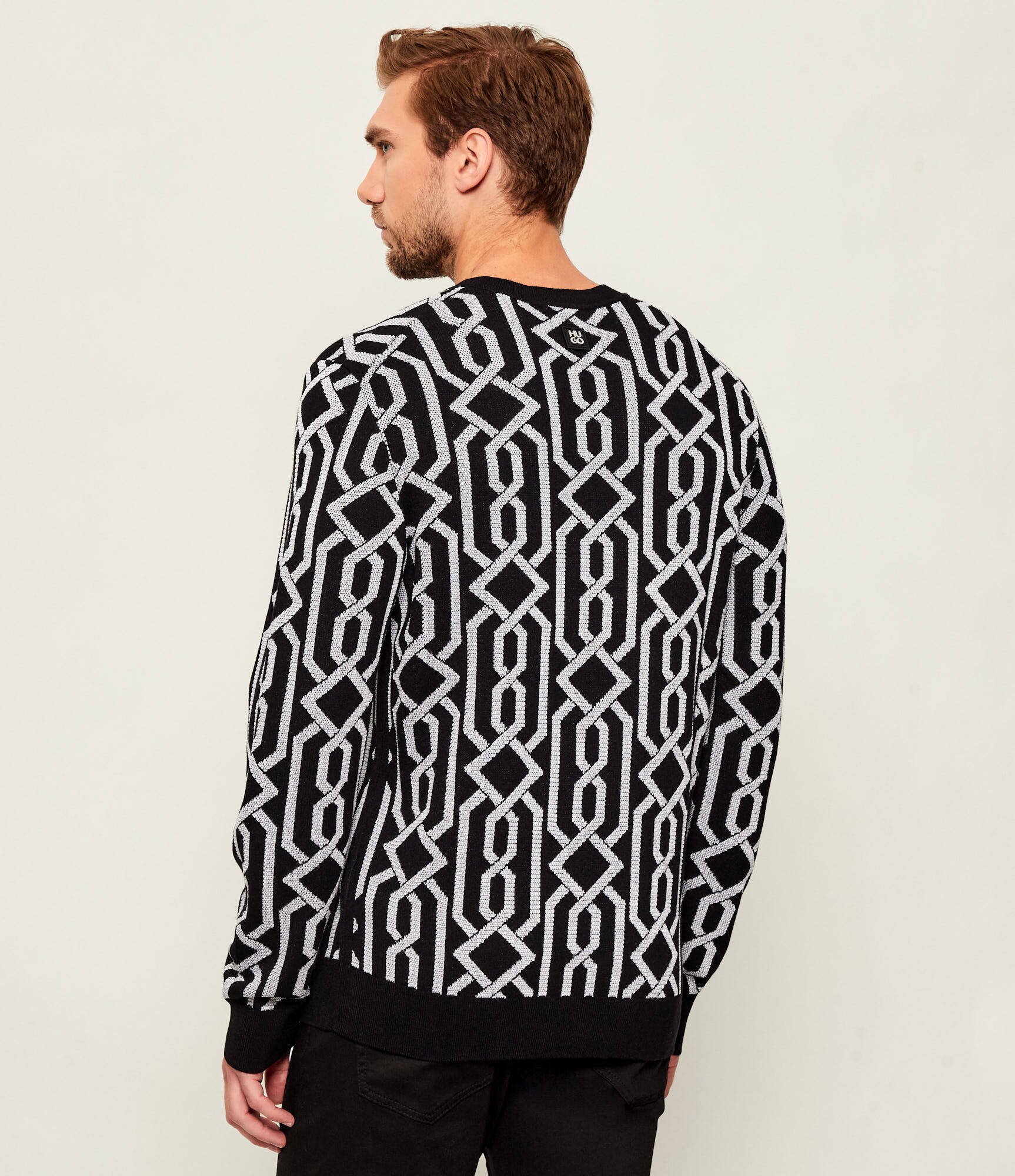 HUGO Pulover Souvawn | regular fit cu adaos de lână