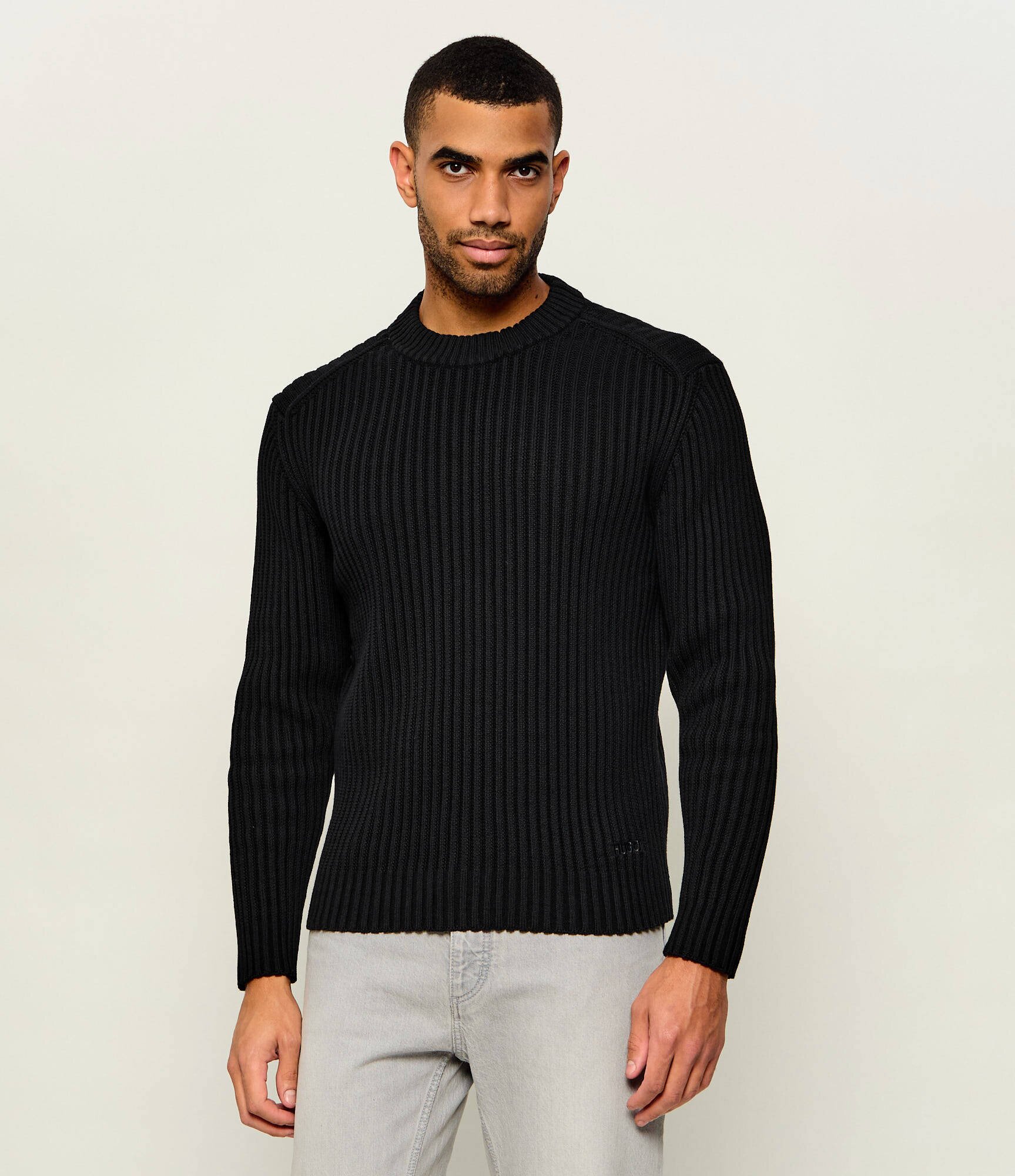 HUGO Pulover Sribban | Relaxed fit