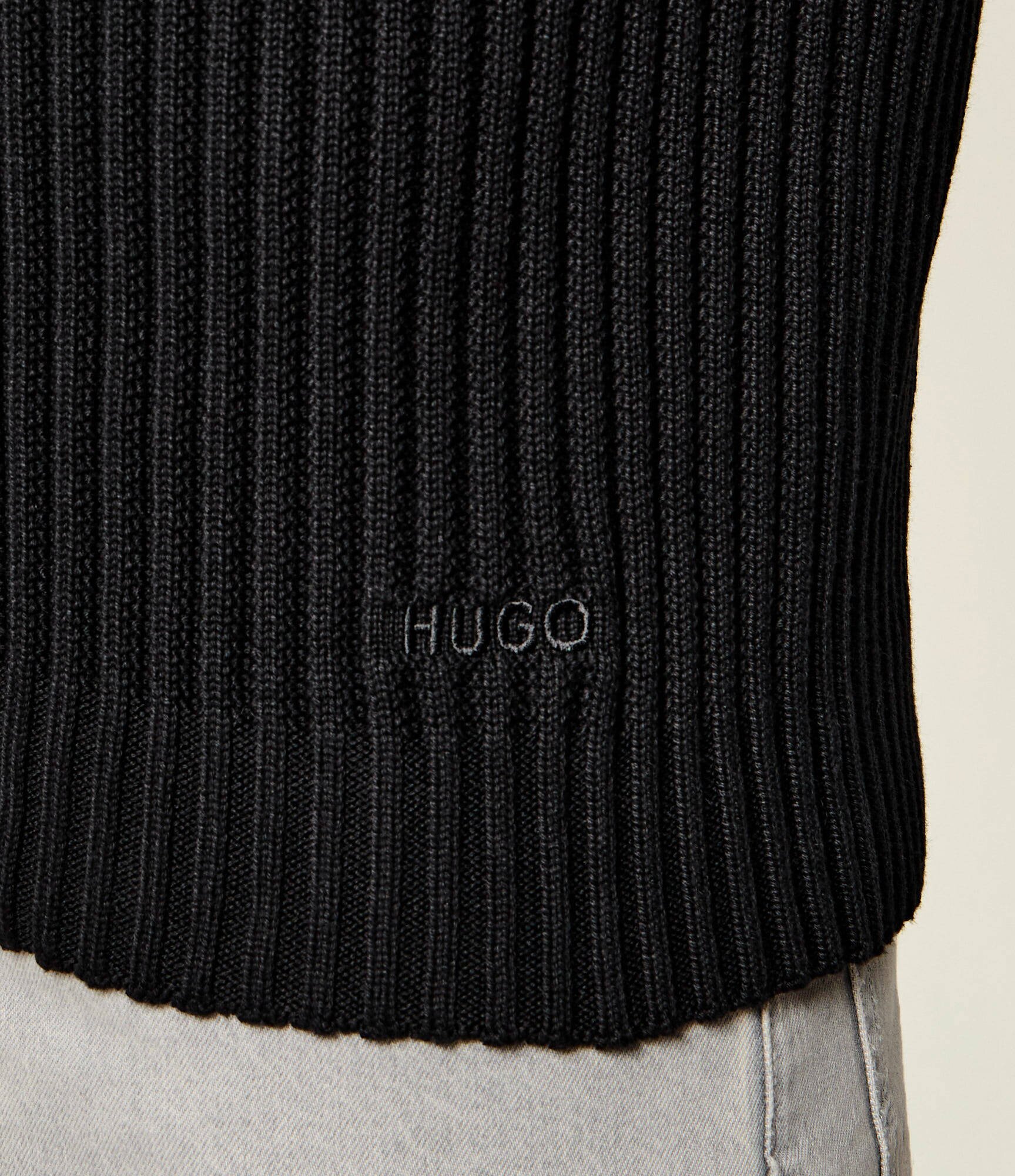 HUGO Pulover Sribban | Relaxed fit