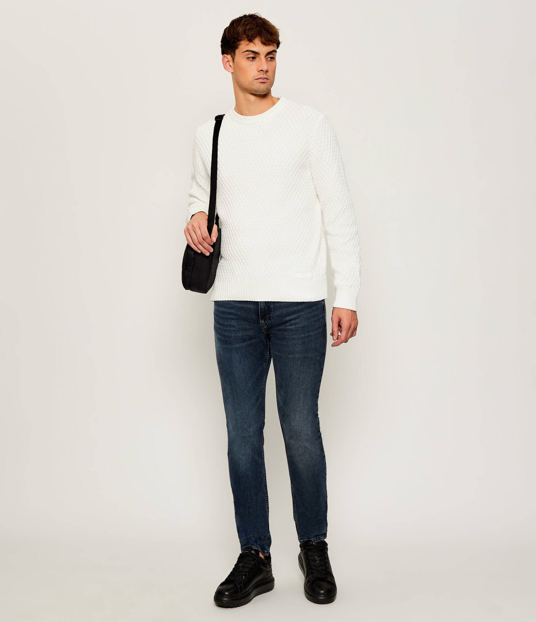 HUGO Pulover Syer | regular fit
