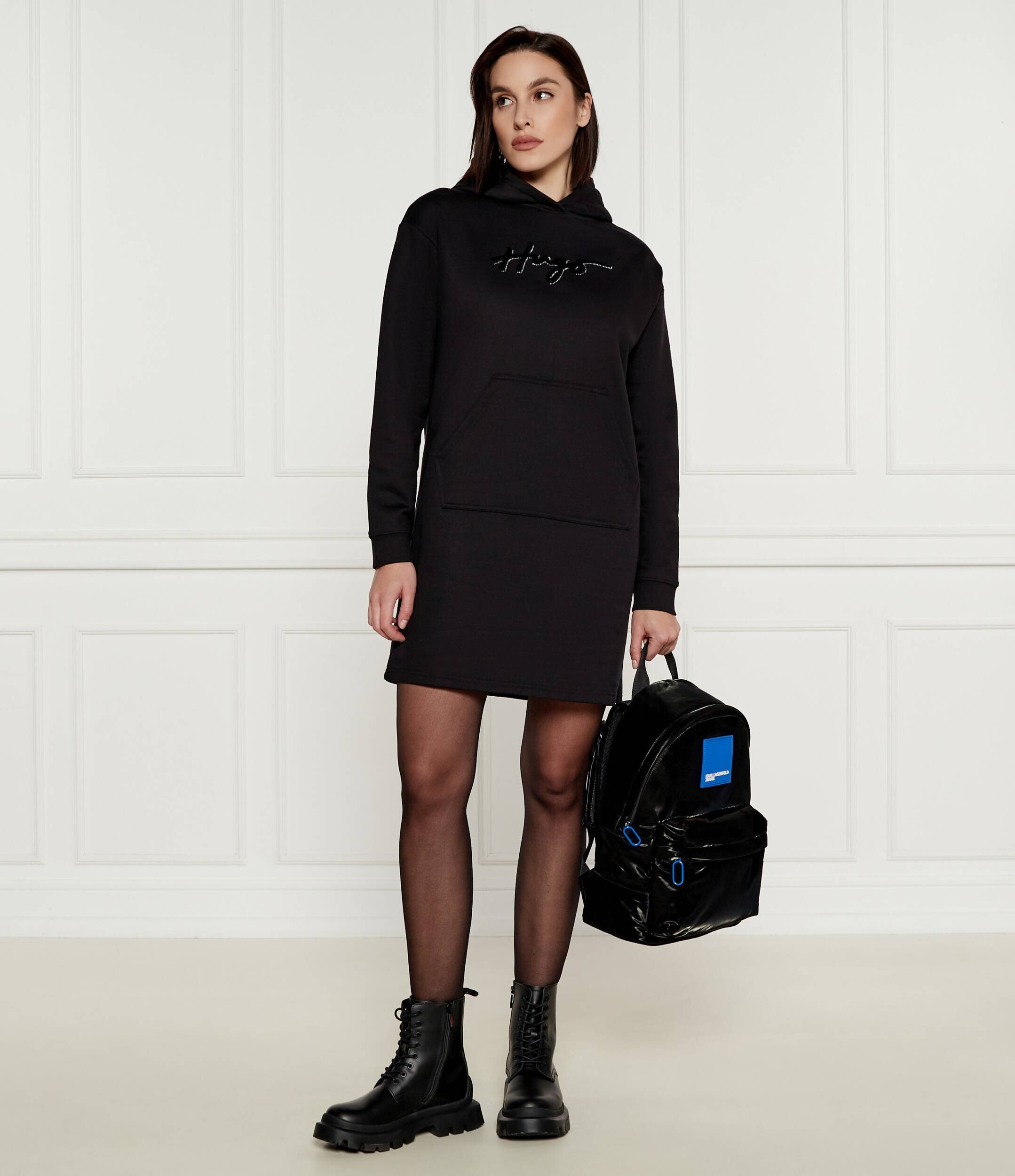 HUGO Rochie Nevalia | Oversize fit