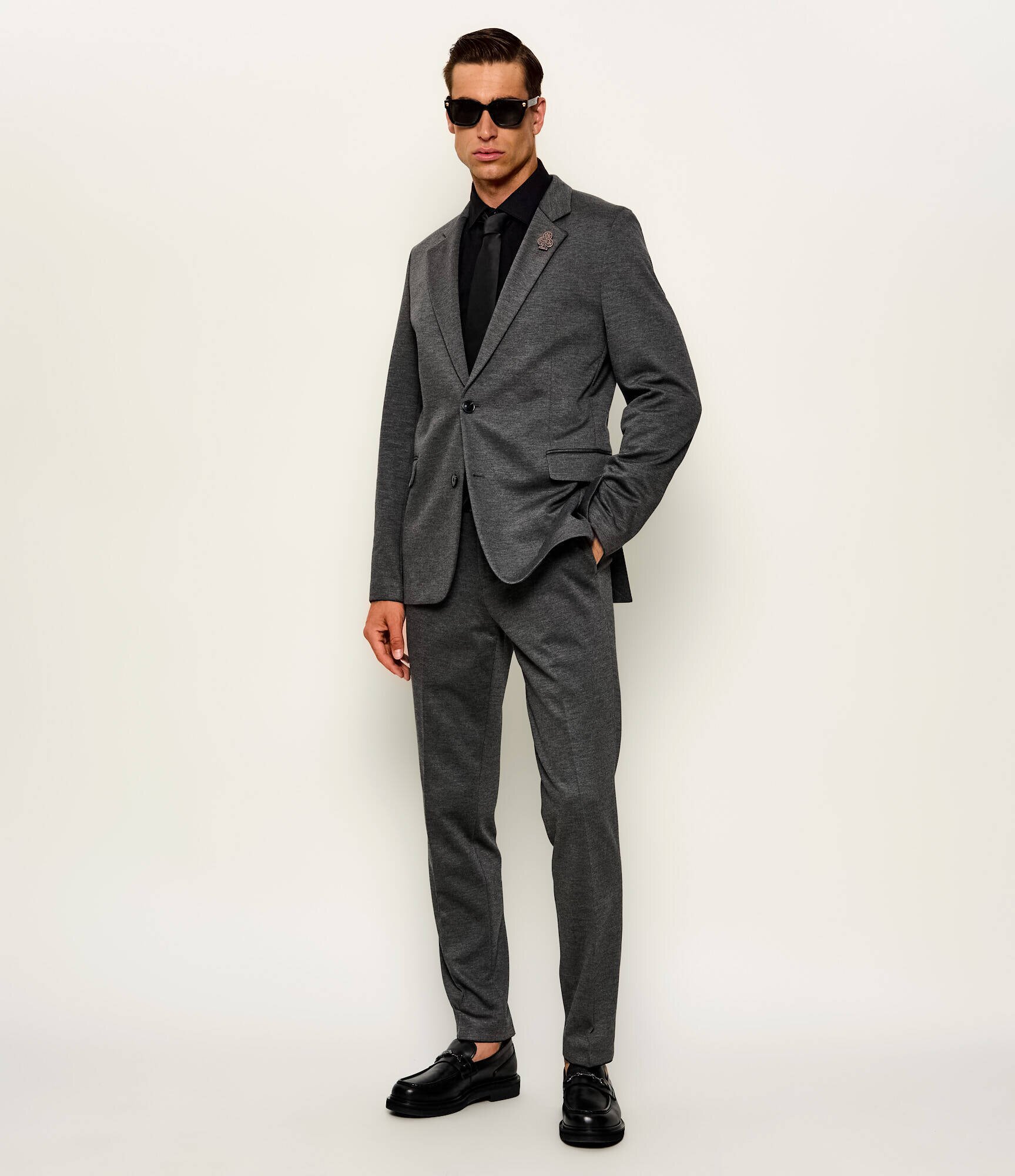 HUGO Sacou Anton263X-H | Extra slim fit cu adaos de lână