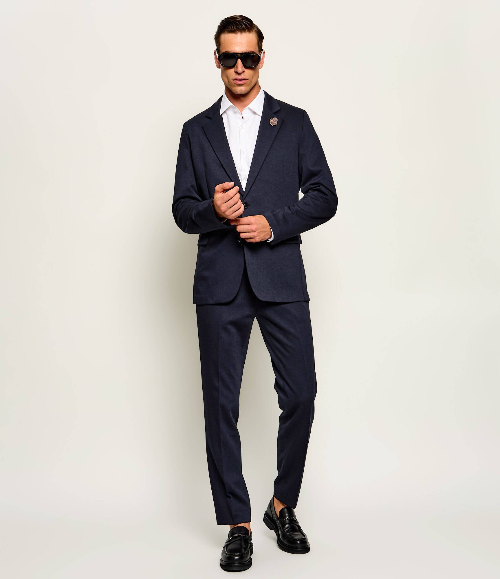 HUGO Sacou Anton263X-H | Extra slim fit cu adaos de lână