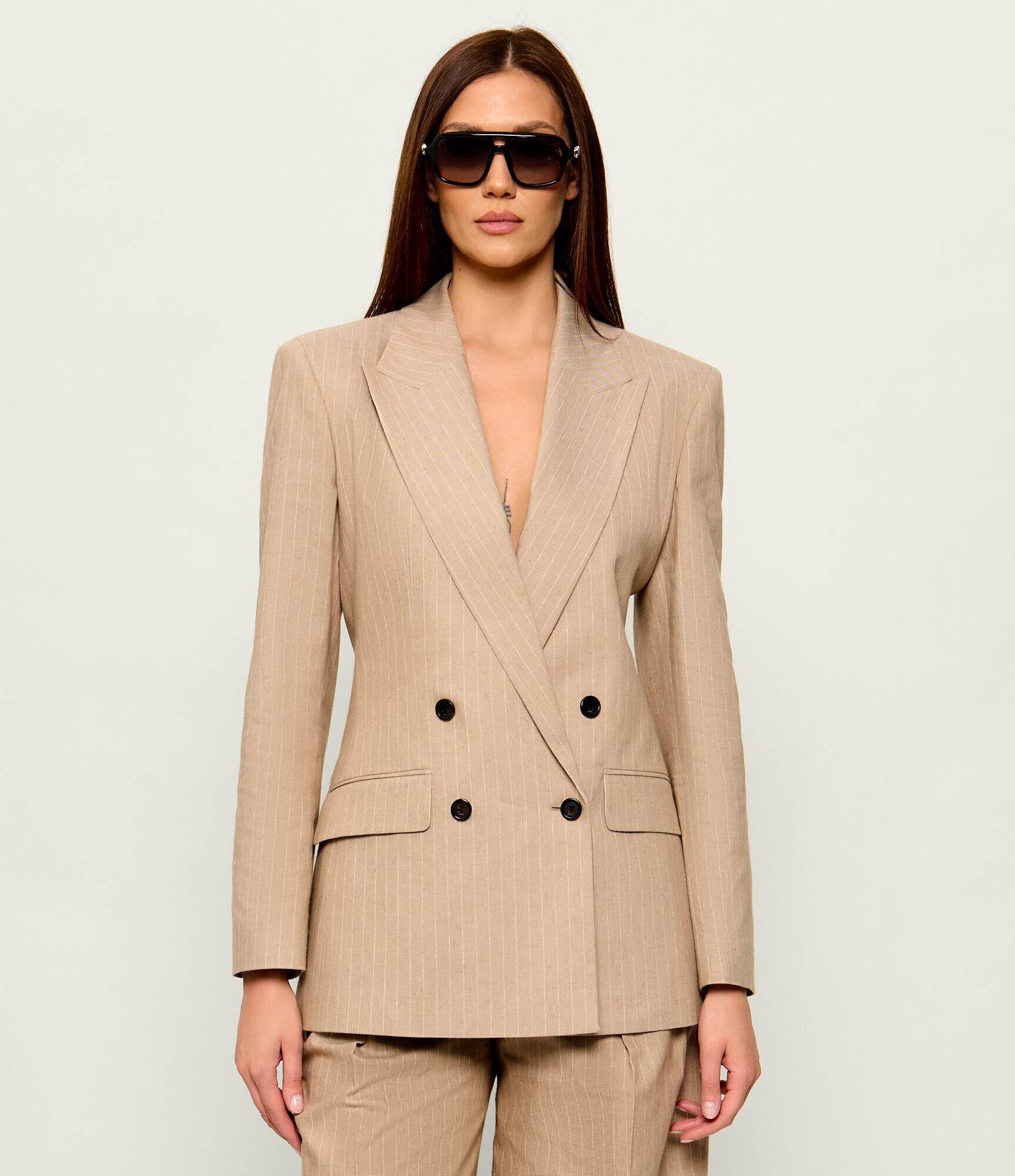 HUGO Sacou Azenia | regular fit | cu adaos de in