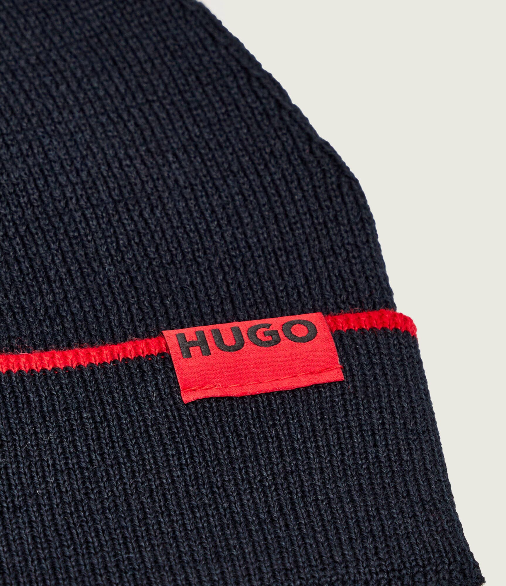 HUGO Șal + căciulă Zaschel cu adaos de lână