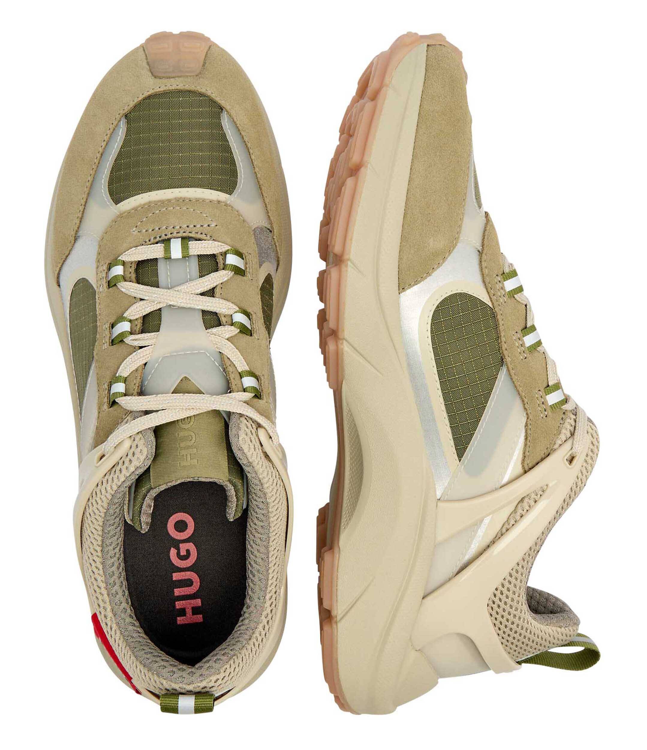 HUGO Sneakers GO2_merp cu adaos de piele