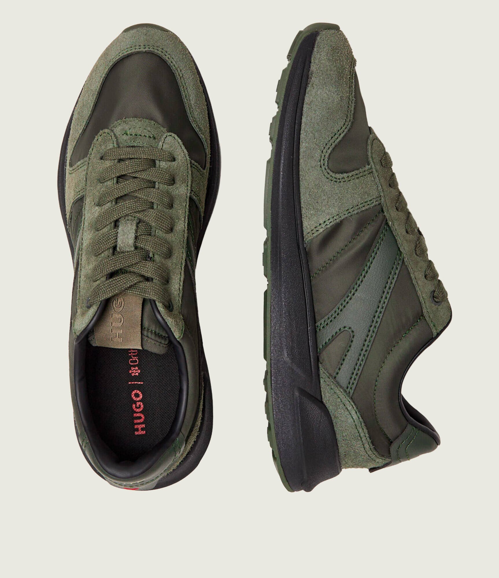 HUGO Sneakers GO3_nymf | piele întoarsă