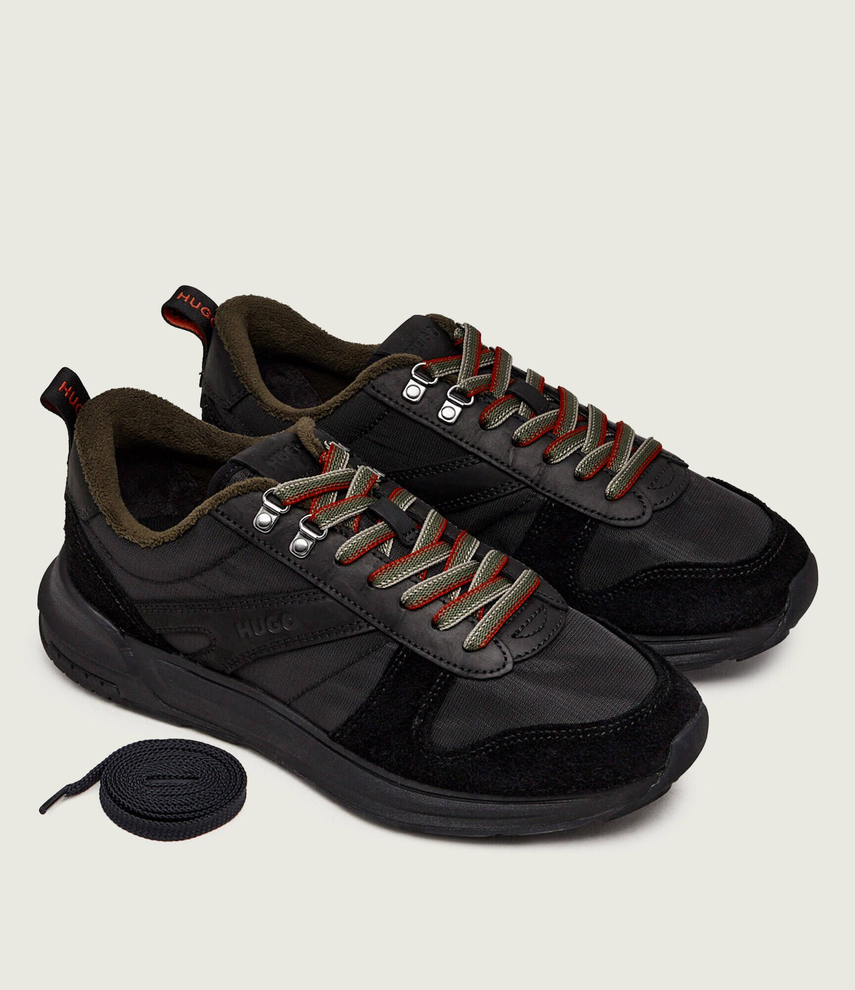 HUGO Sneakers GO3_nysdpu | piele întoarsă