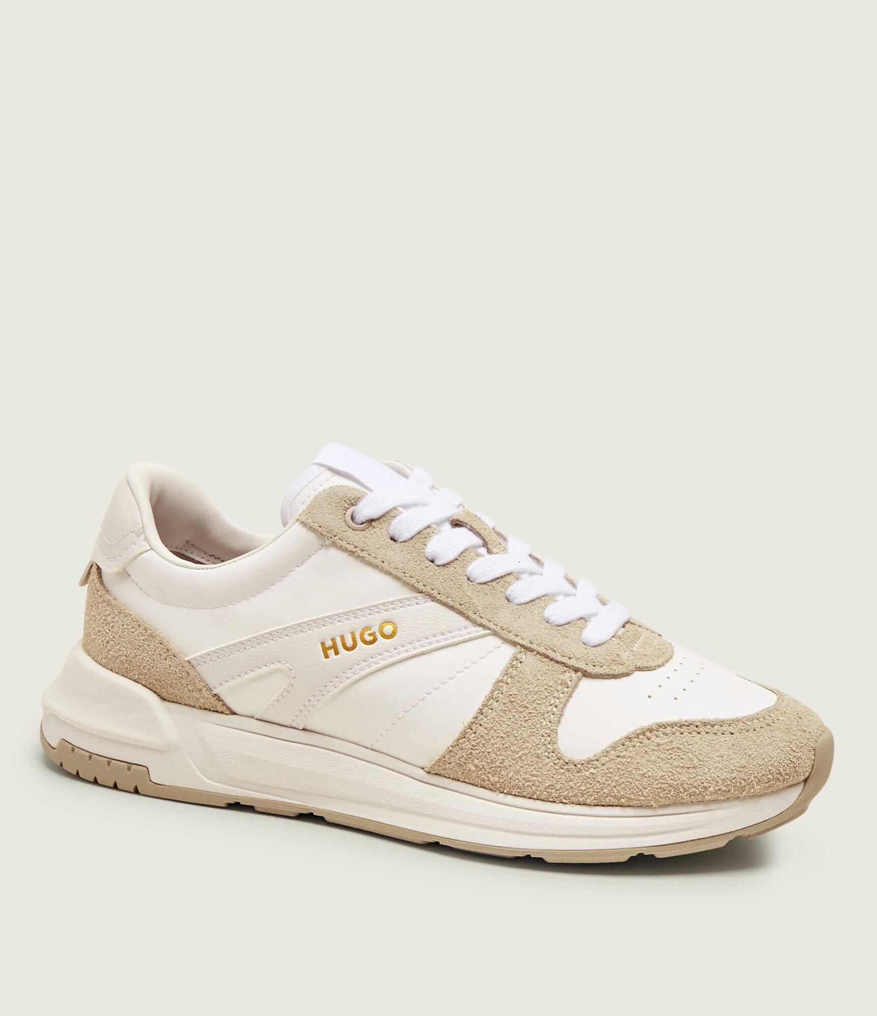 HUGO Sneakers GO3_pusd | piele întoarsă