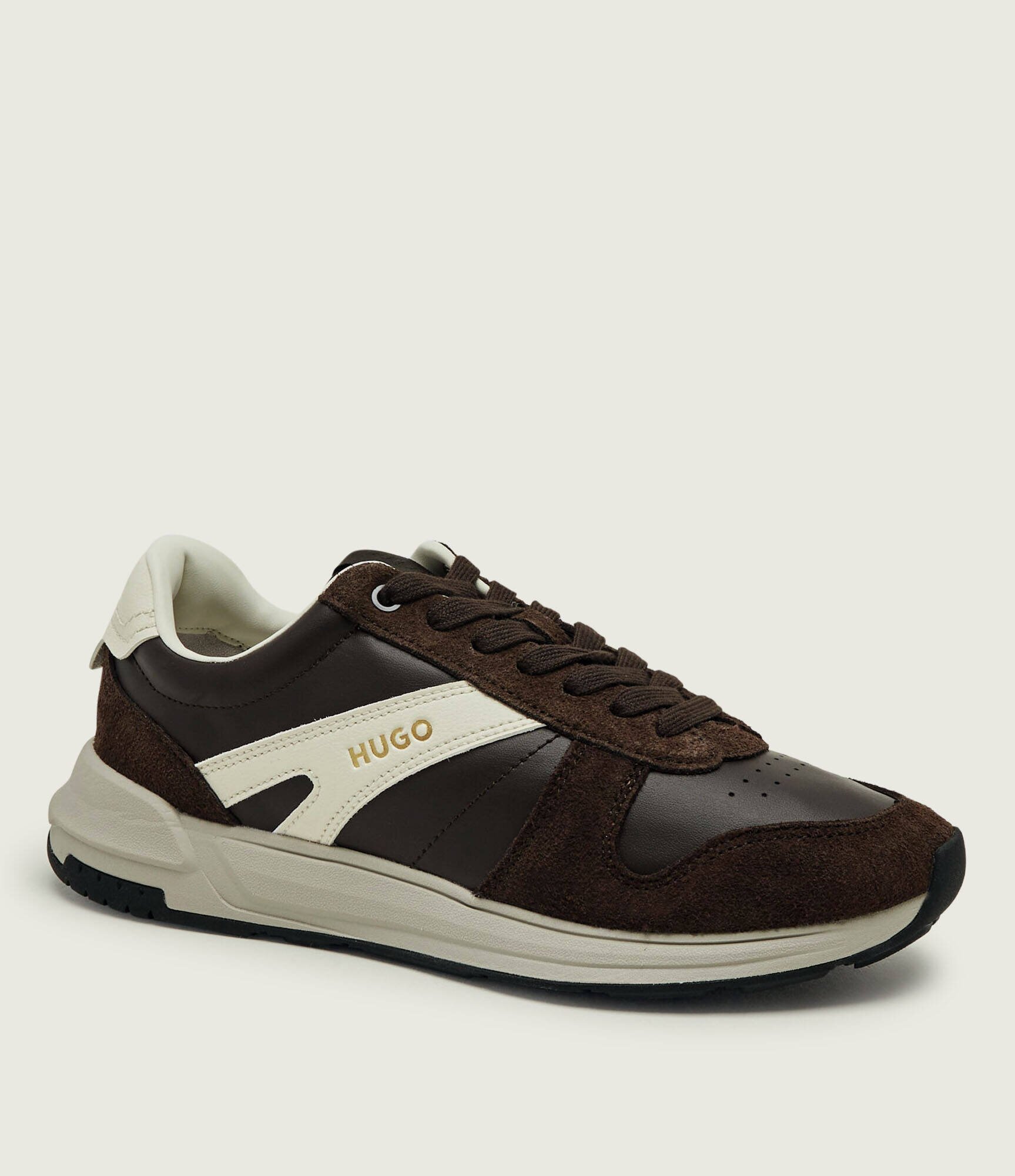 HUGO Sneakers GO3_pusd | piele întoarsă