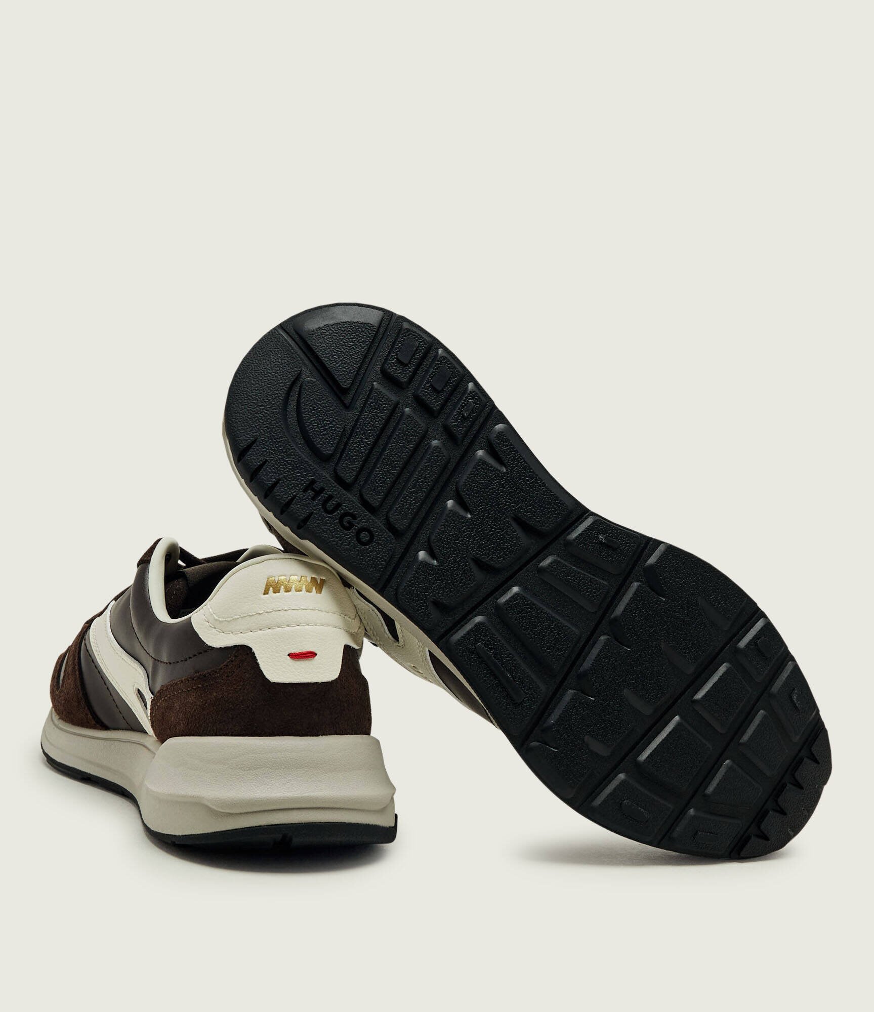 HUGO Sneakers GO3_pusd | piele întoarsă