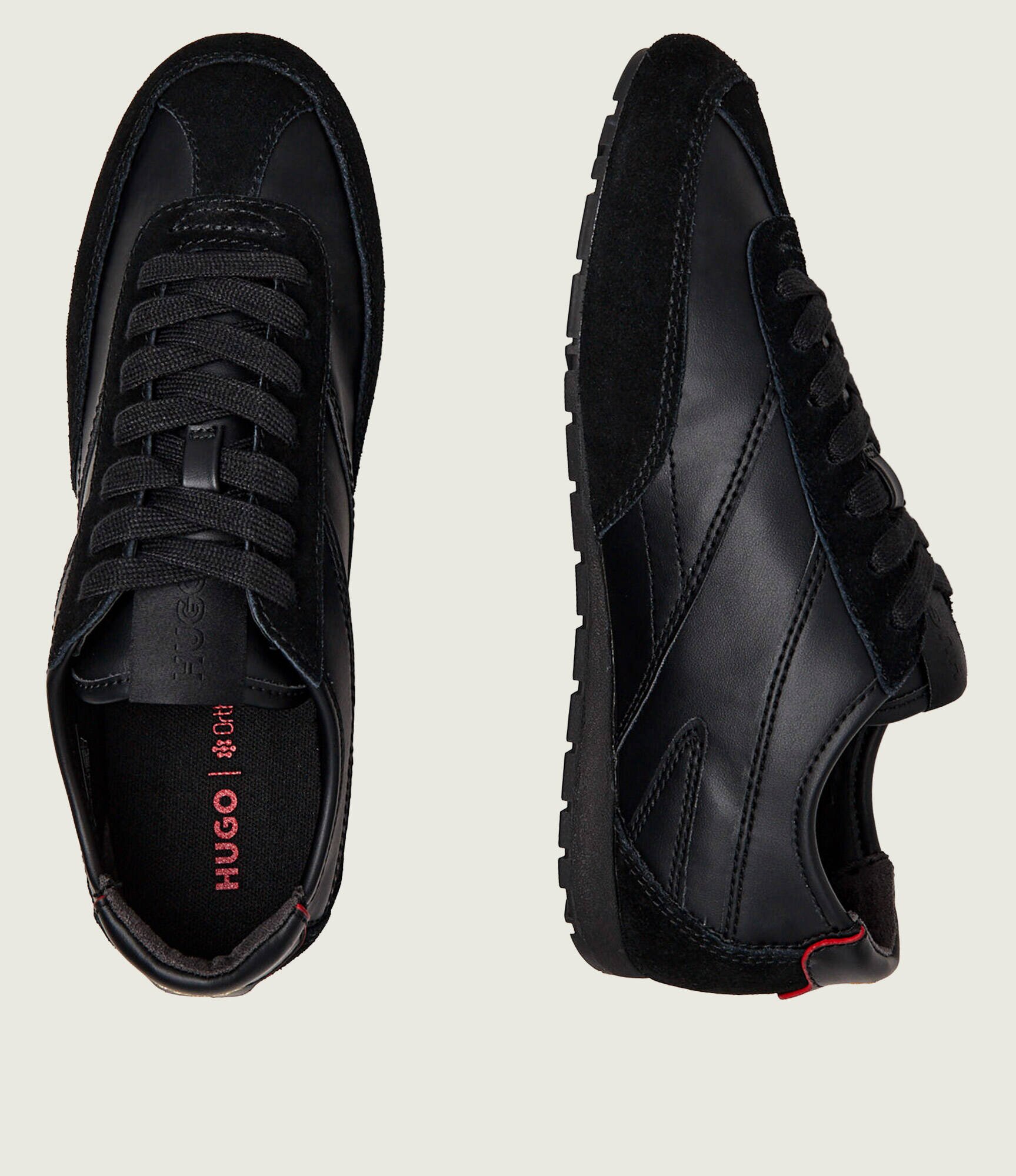 HUGO Sneakers Lytton_tenn_pusd | piele întoarsă