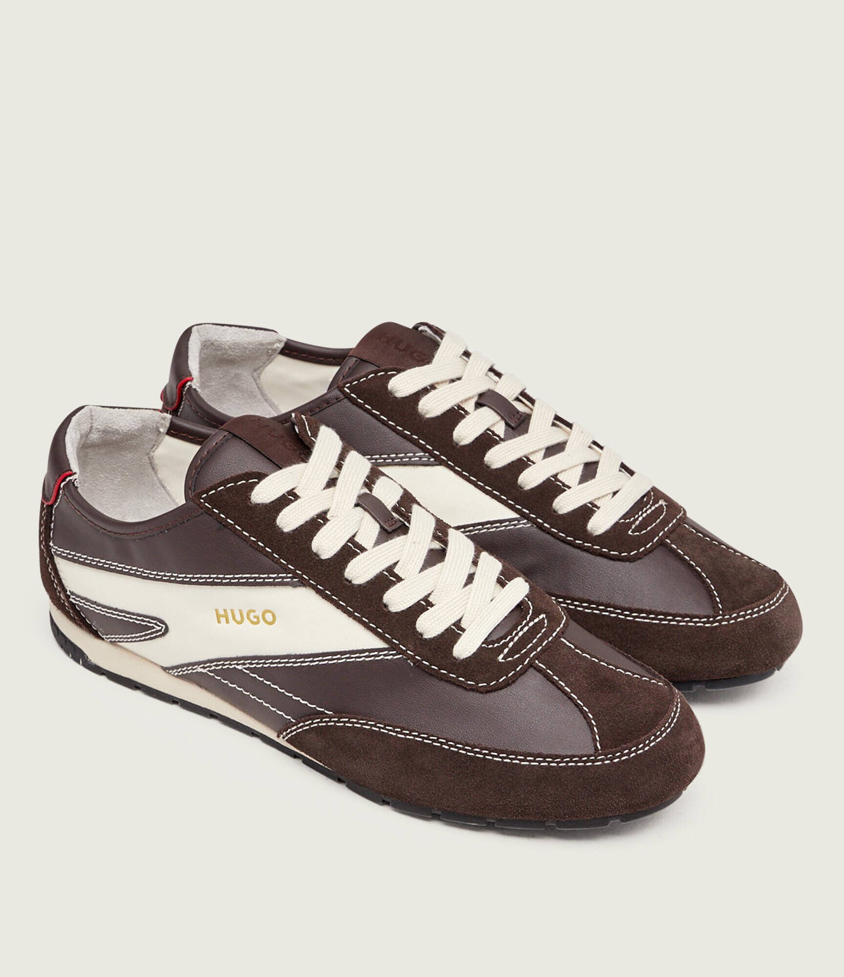 HUGO Sneakers Lytton_tenn_pusd | piele întoarsă
