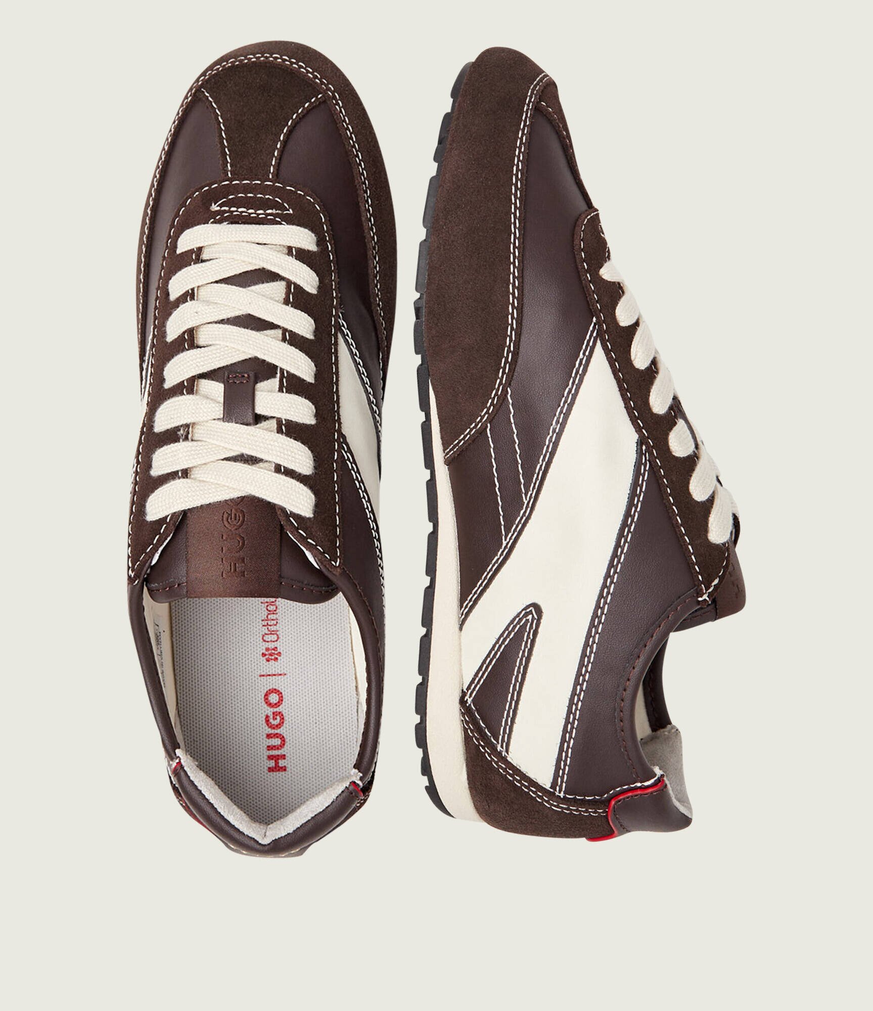 HUGO Sneakers Lytton_tenn_pusd | piele întoarsă