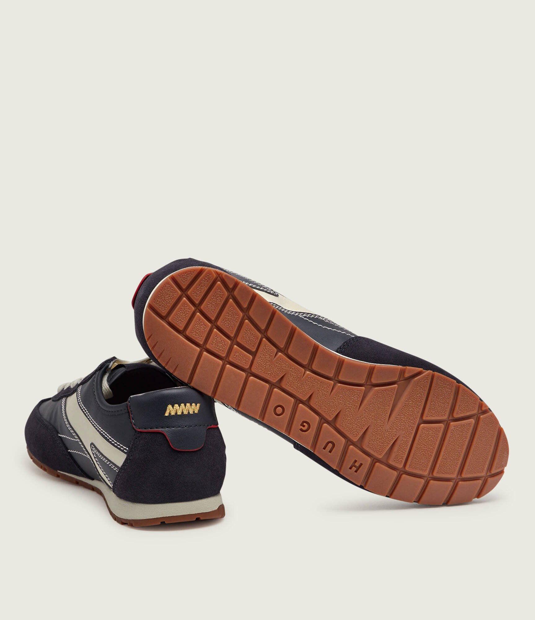 HUGO Sneakers Lytton_tenn_pusd | piele întoarsă