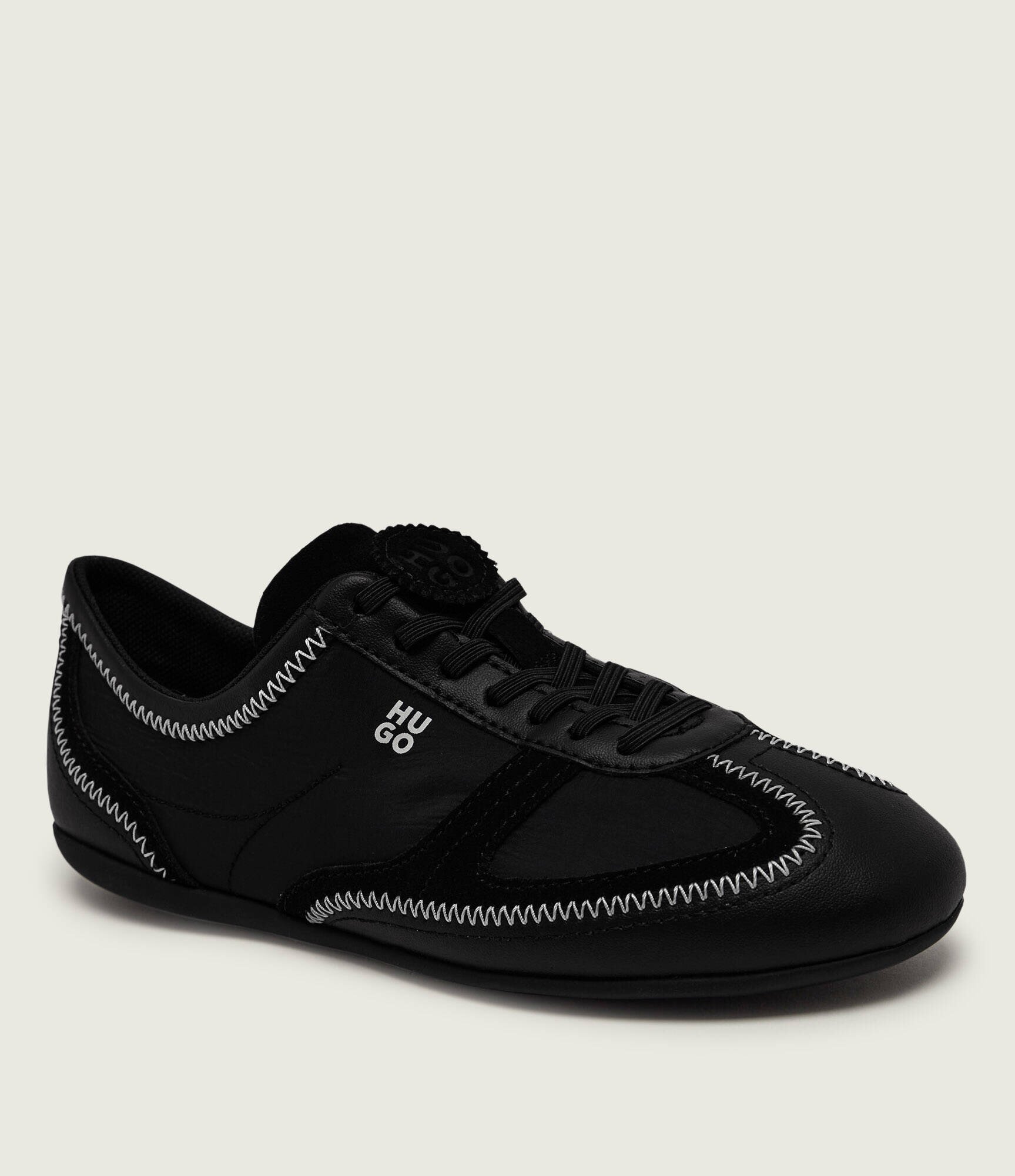 HUGO Sneakers Mystie_Lowp_nyaltel | piele întoarsă