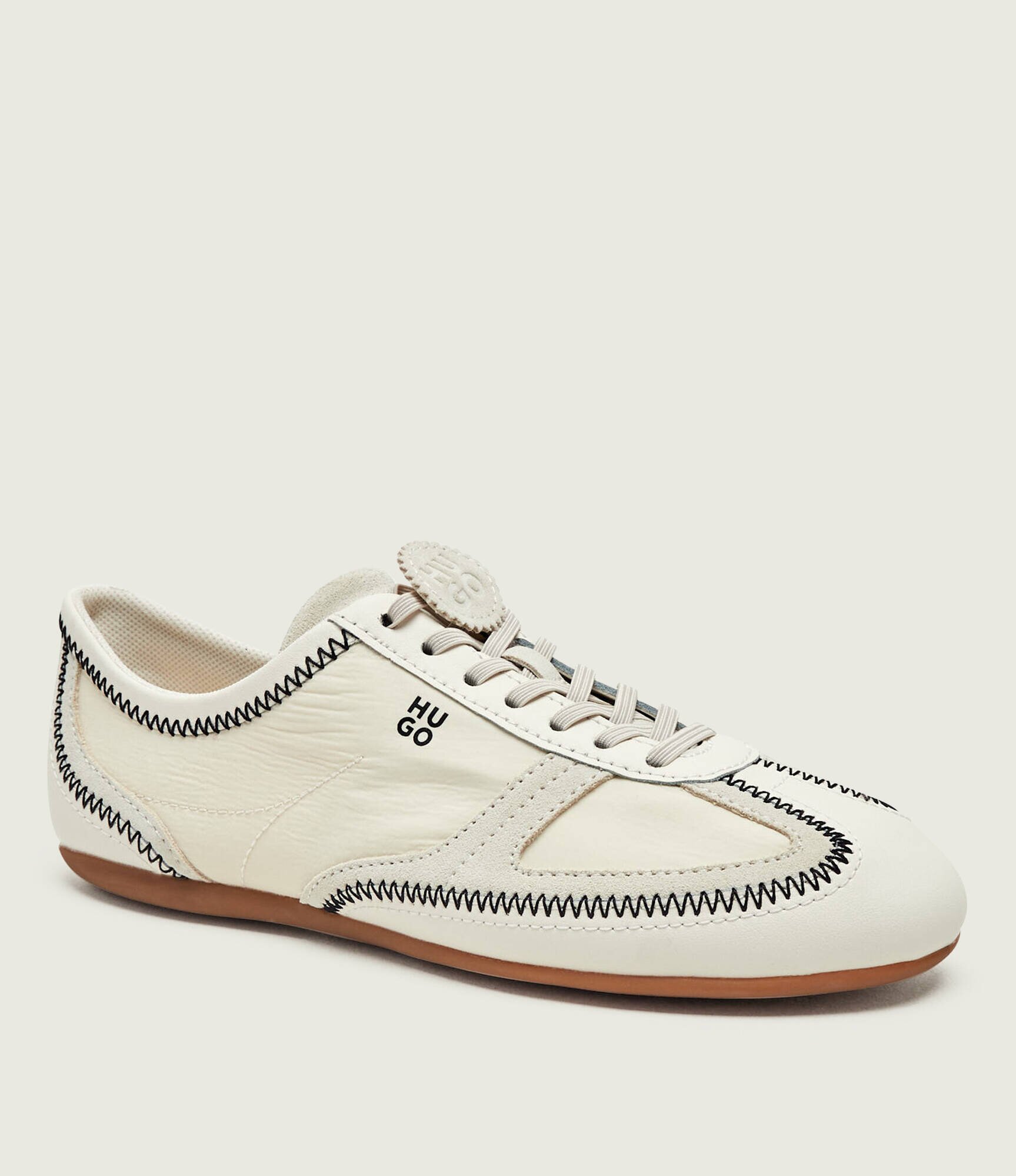 HUGO Sneakers Mystie_Lowp_nyaltel | piele întoarsă