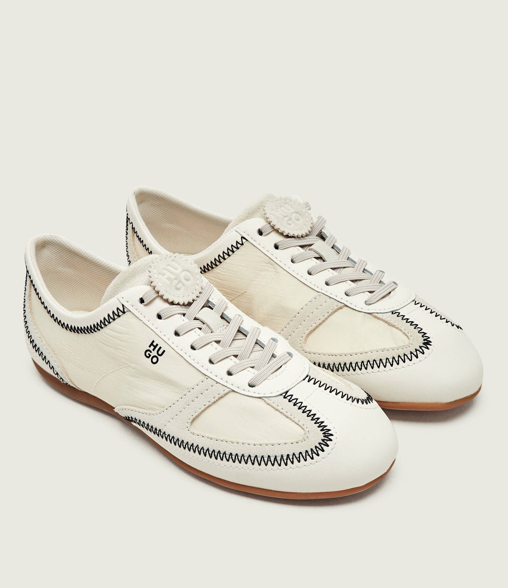 HUGO Sneakers Mystie_Lowp_nyaltel | piele întoarsă
