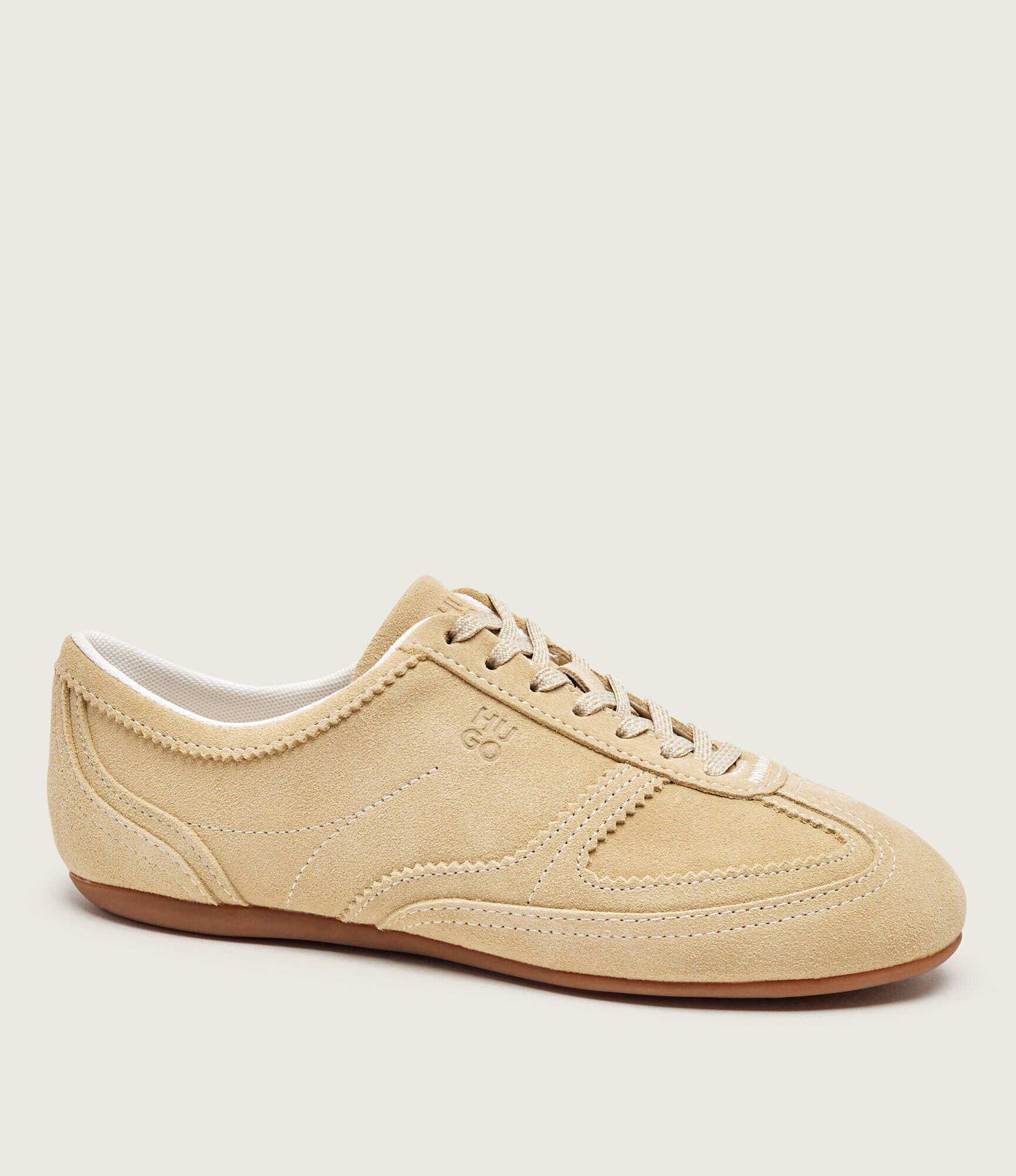 HUGO Sneakers Mystie_Lowp_sd | piele întoarsă