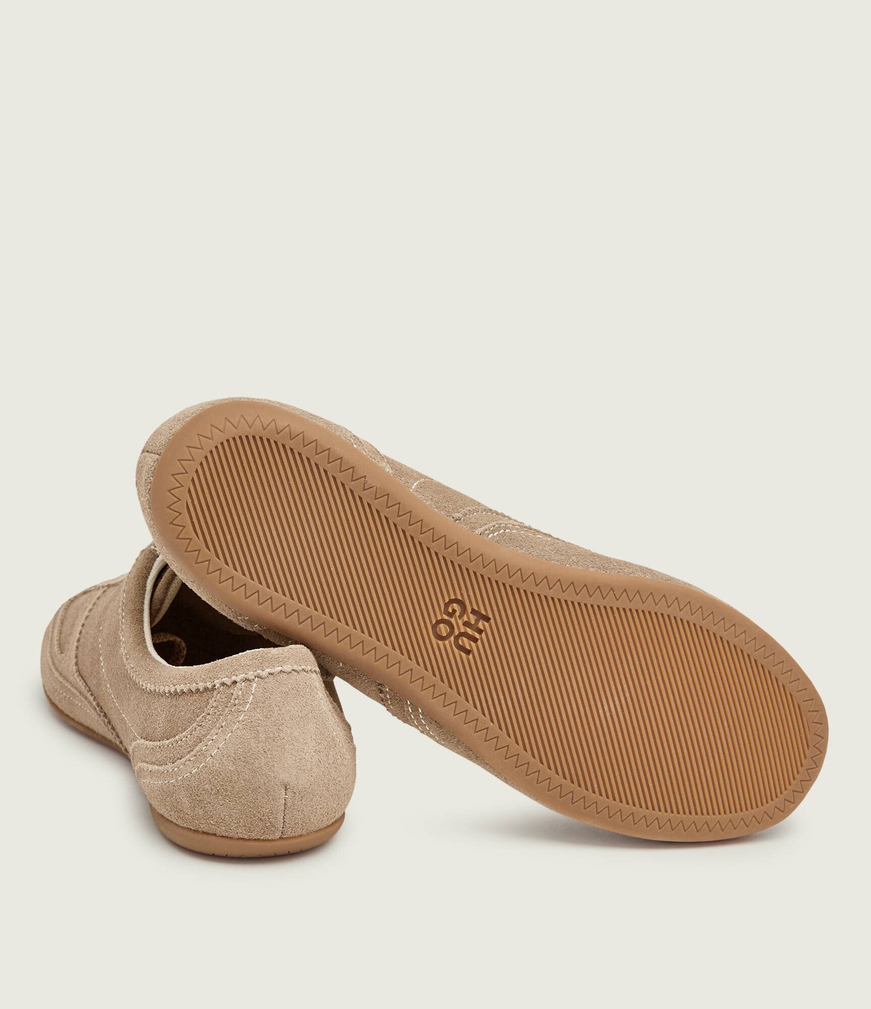HUGO Sneakers Mystie_Lowp_sd | piele întoarsă