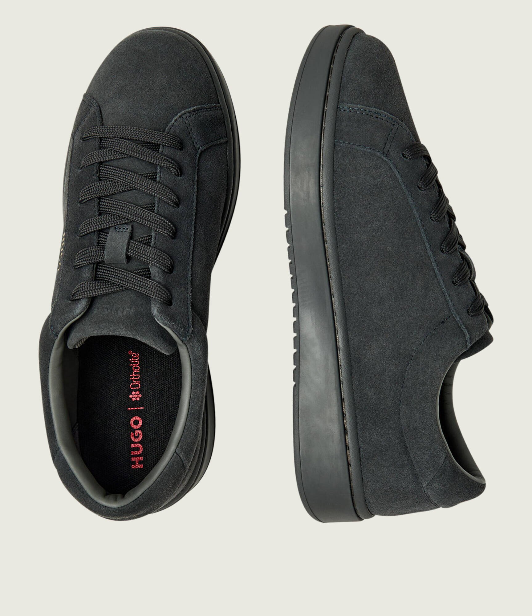 HUGO Sneakers Neston_tenn_sd | piele întoarsă
