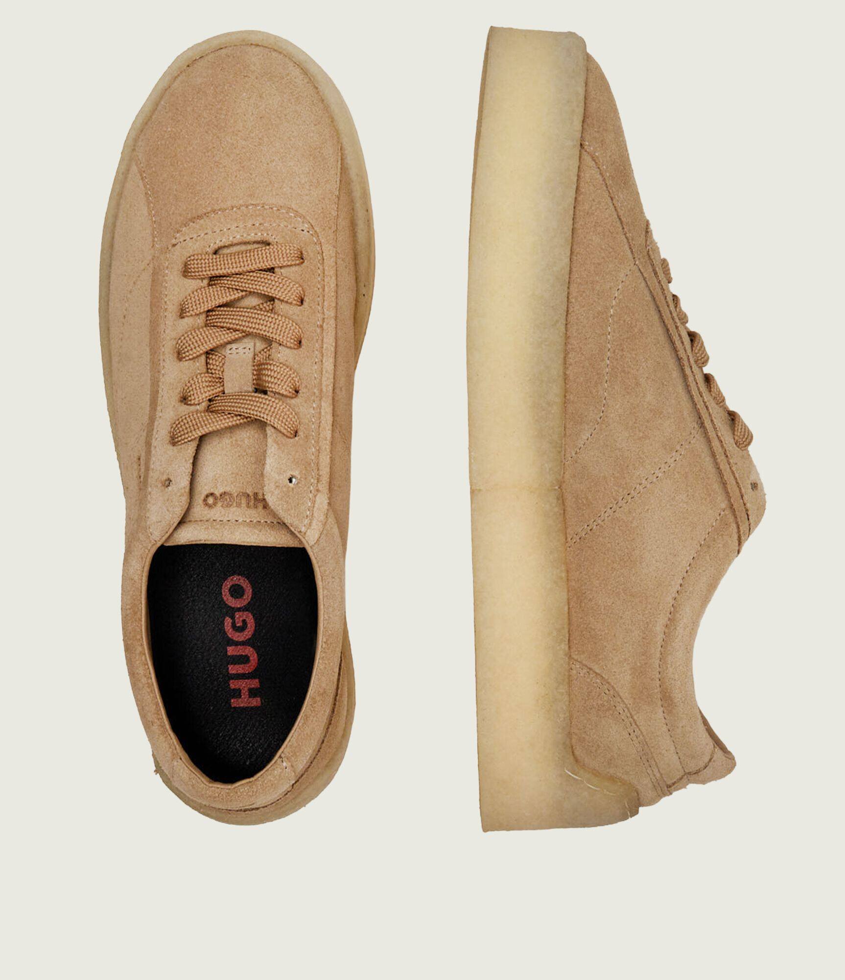 HUGO Sneakers Prodi | piele întoarsă