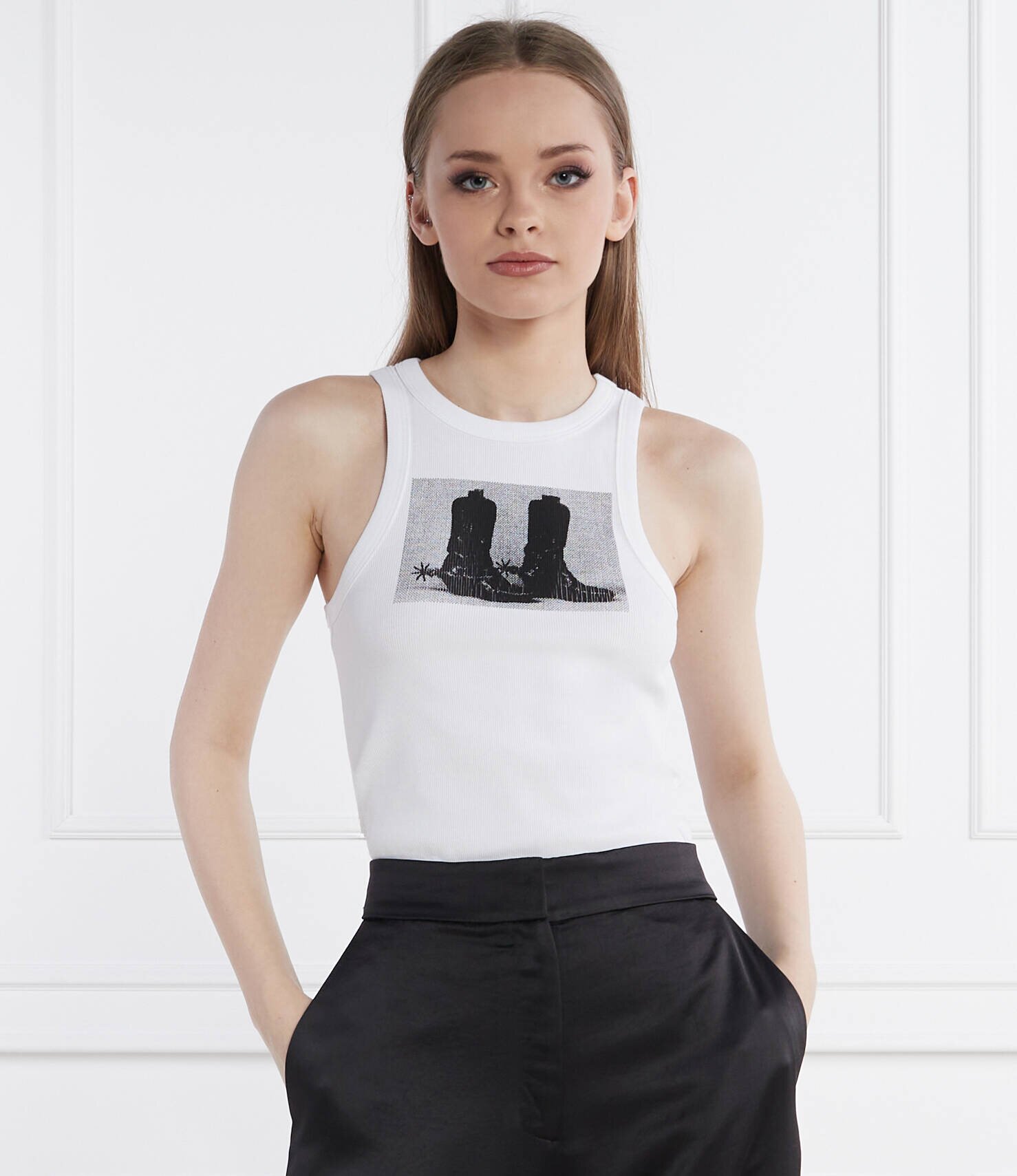 HUGO Top Classic Tank_2 | Slim Fit