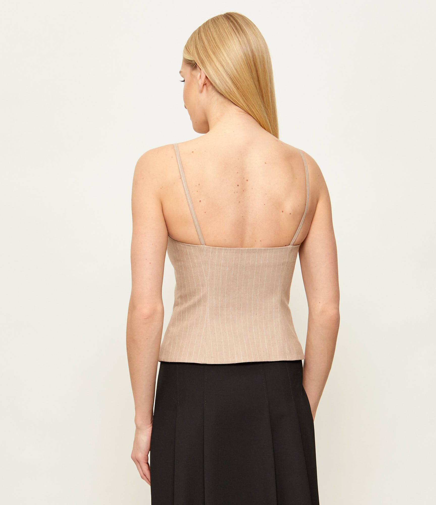 HUGO Top Copale | Slim Fit | cu adaos de in
