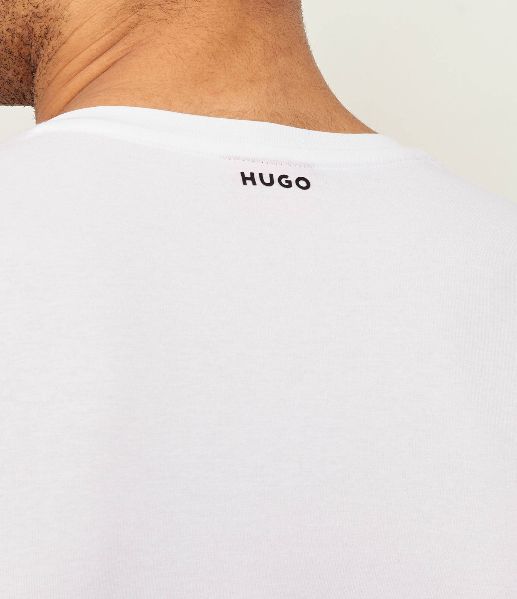 HUGO Tricou 2-pack -V | Slim Fit