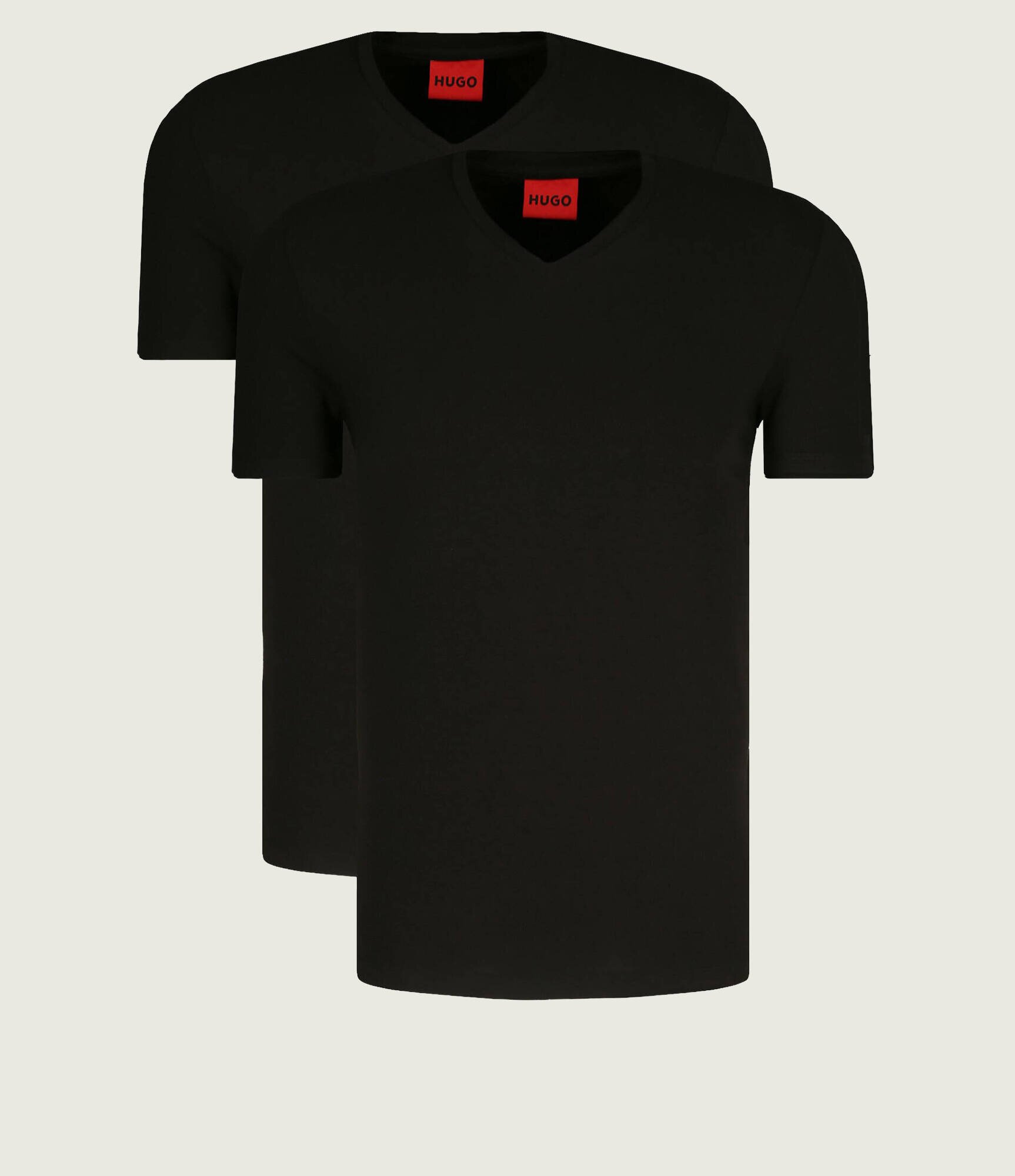 HUGO Tricou 2-pack -V | Slim Fit