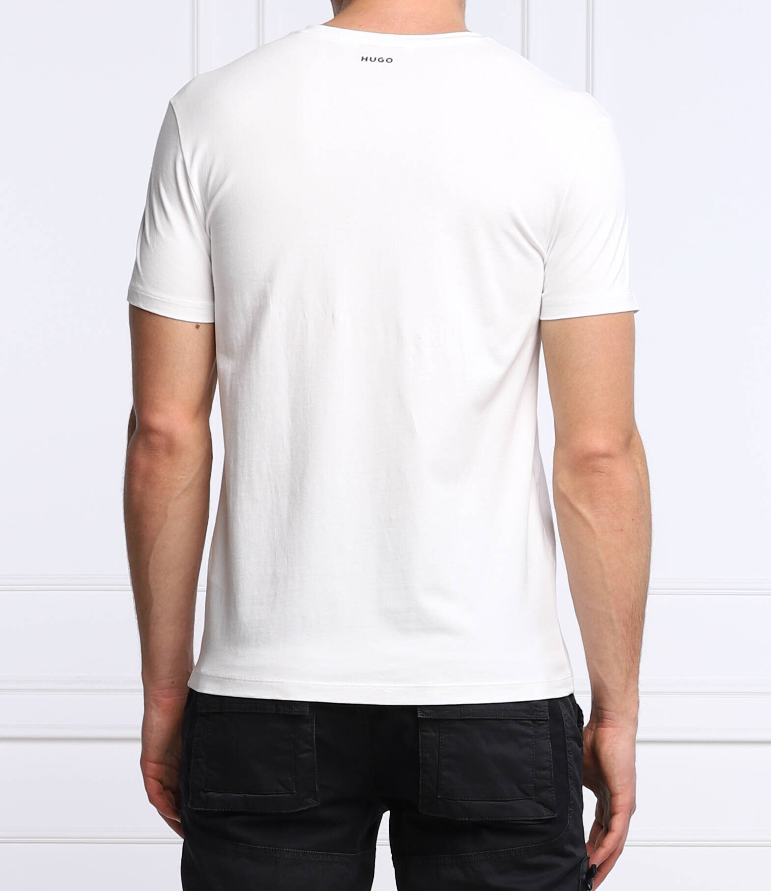 HUGO Tricou 2-pack -V | Slim Fit