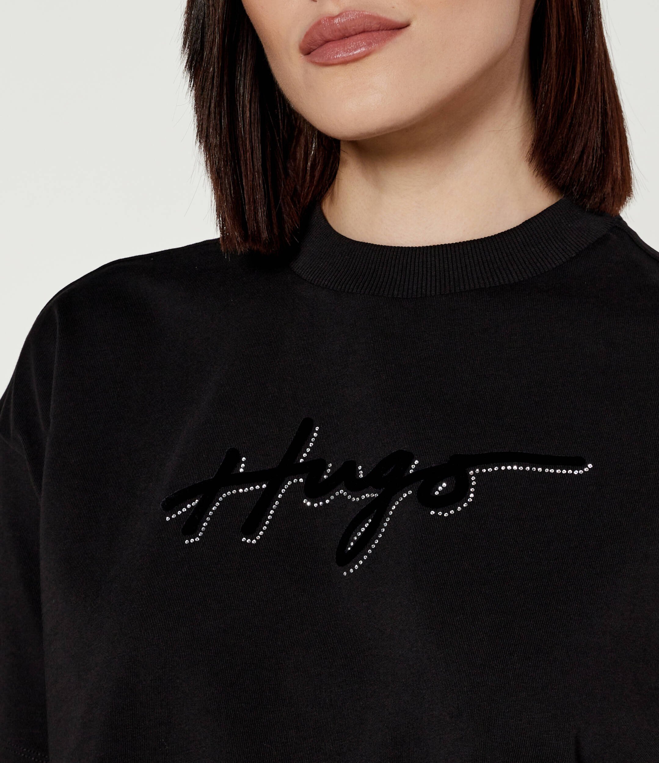 HUGO Tricou | Cropped Fit