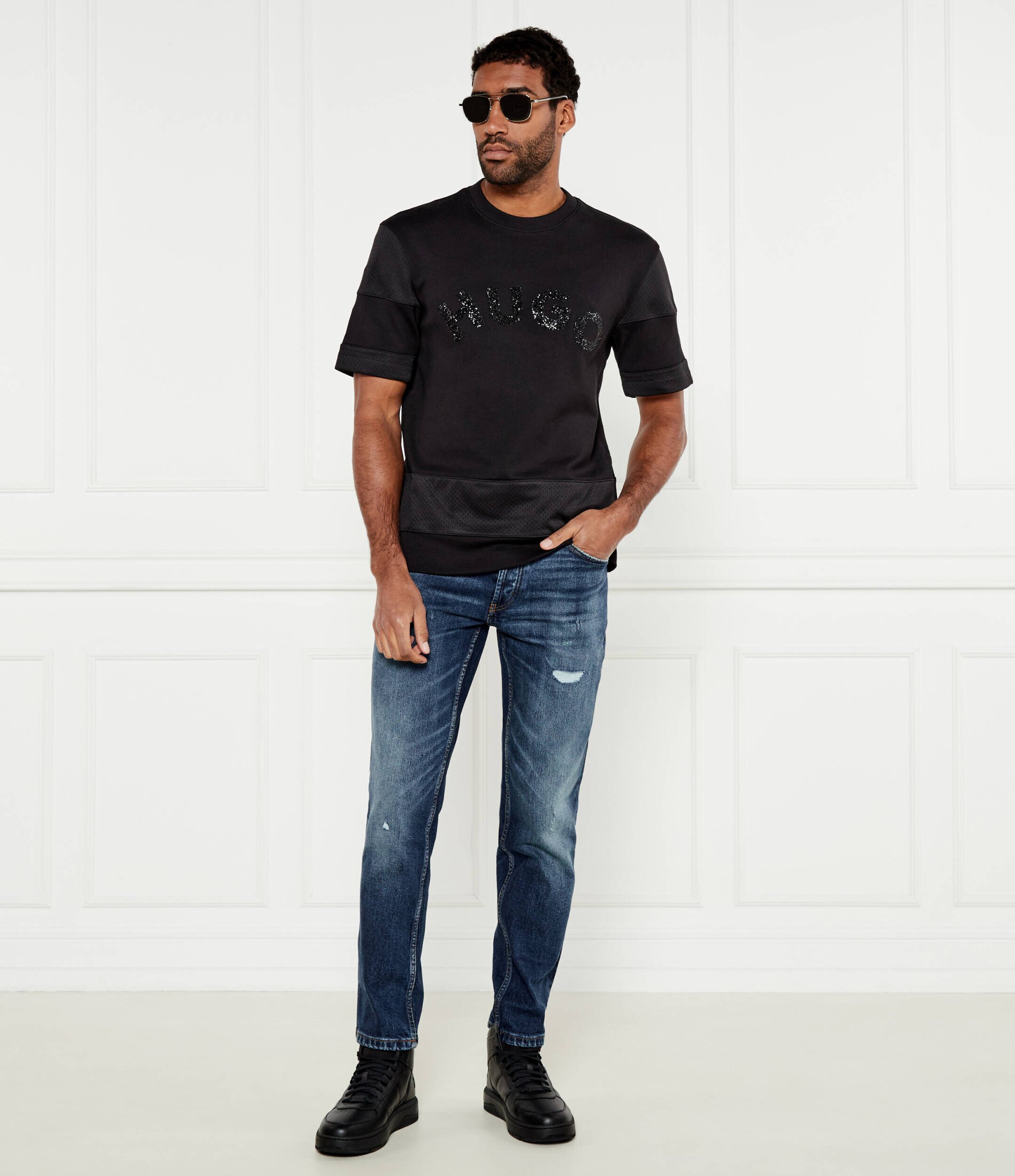 HUGO Tricou Dacavio | Regular Fit