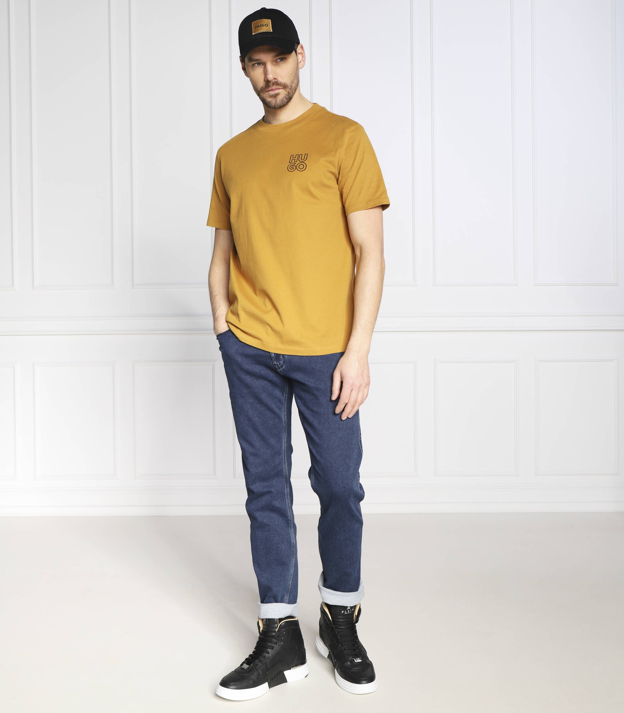 HUGO Tricou Daiman | Regular Fit