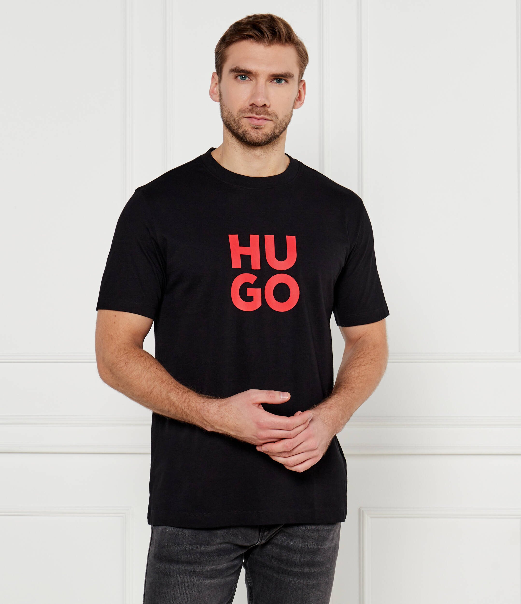 HUGO Tricou Daltorip | Regular Fit