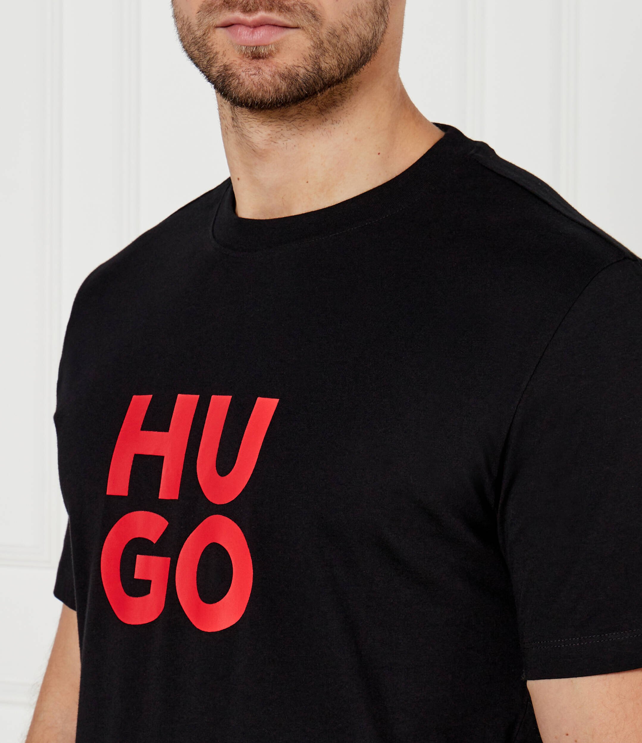 HUGO Tricou Daltorip | Regular Fit