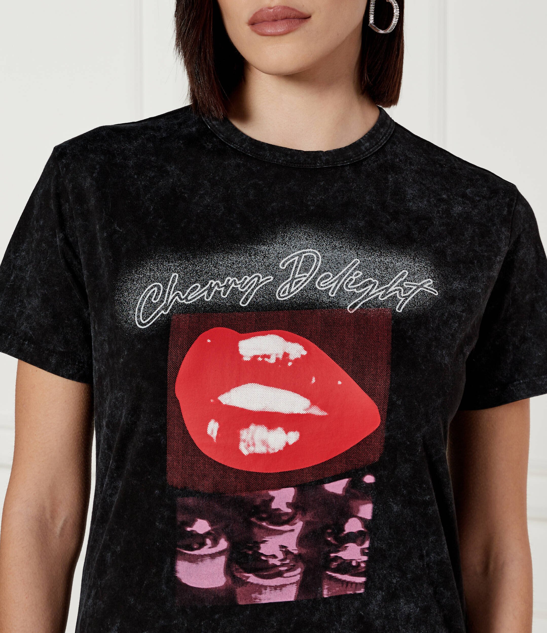 HUGO Tricou Damacia_2 | Regular Fit